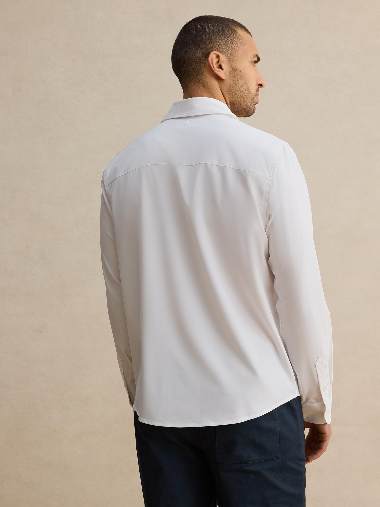 DAN FOX APPAREL Košeľa 'Kian'  biela (obrázok 3)