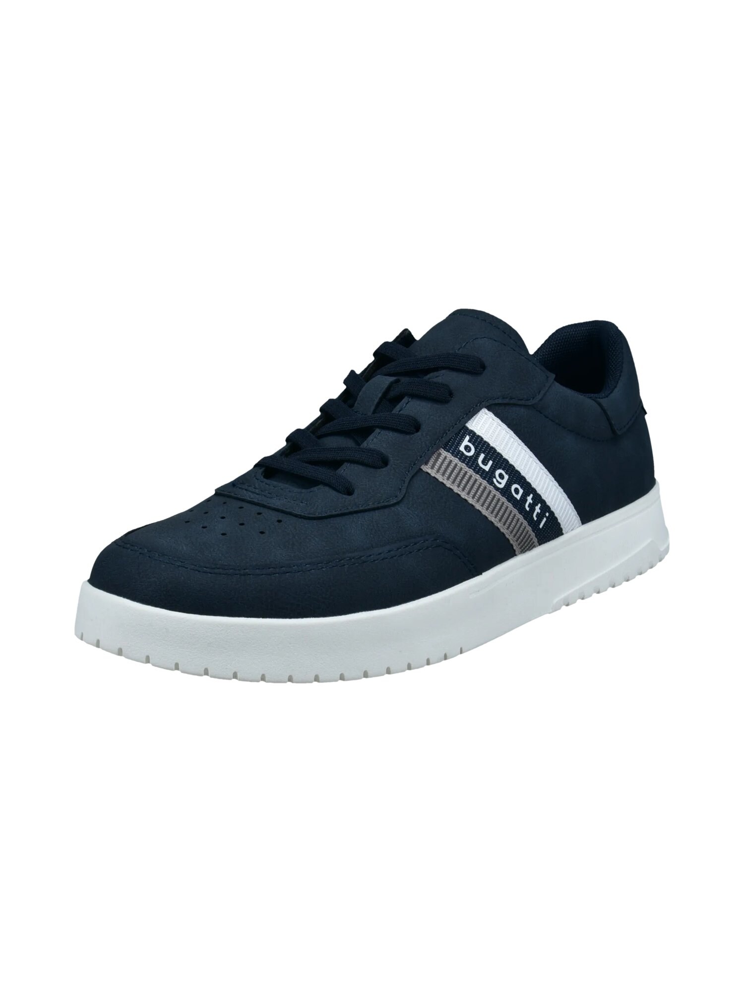 bugatti Sneaker low albastru închis / gri / alb