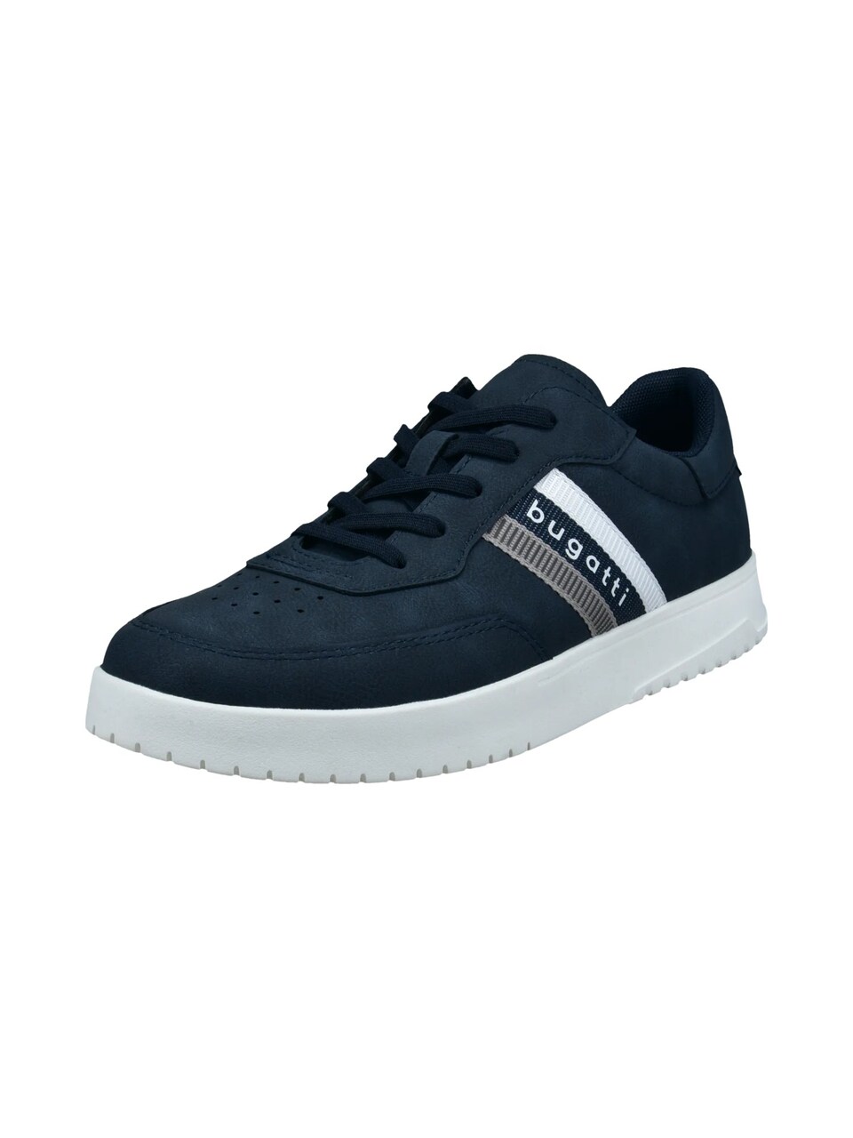 Låg sneaker mörkblå / grå