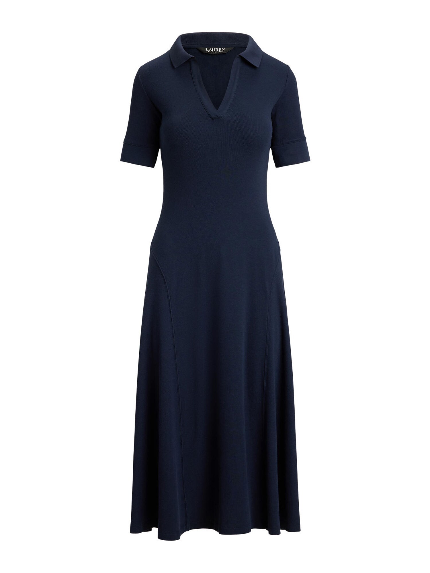 Lauren Ralph Lauren Pletené šaty  námornícka modrá