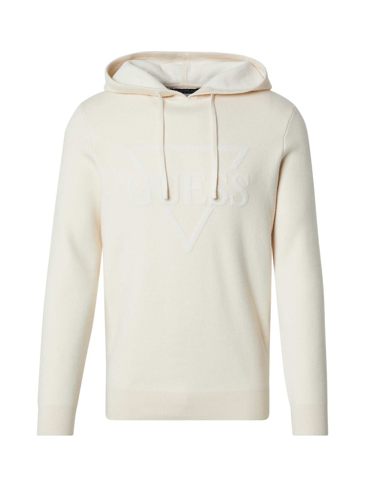 GUESS Pulover Joby  crem / alb