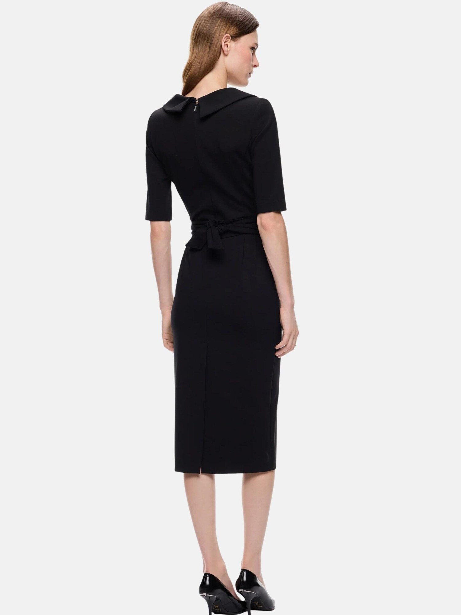 PINKO Vestido 'PINKO ARNEBIA ABITO PUNTO STOFFA ABITO'  negro – imagen 4