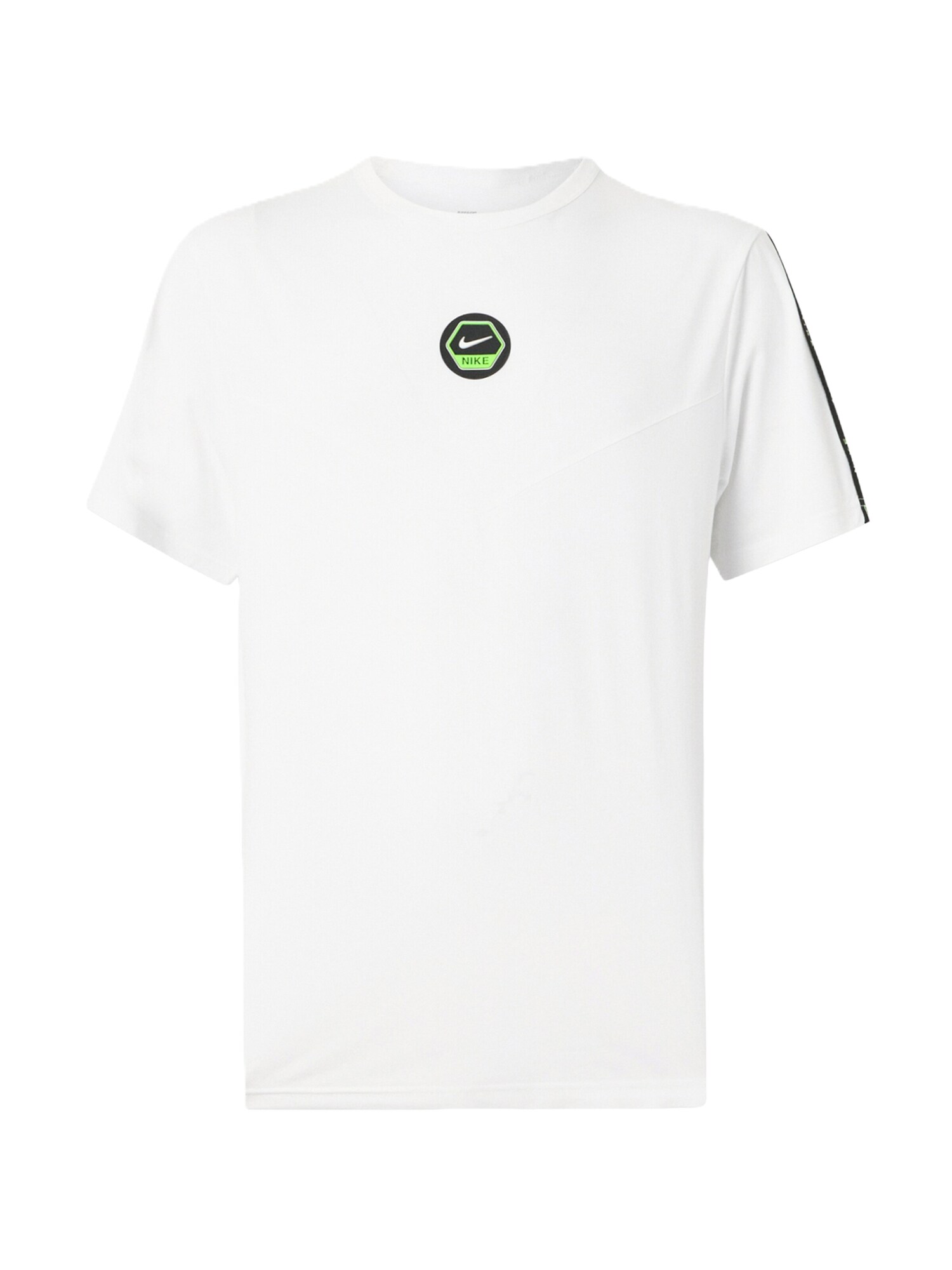 Nike Sportswear Tricou verde / negru / alb