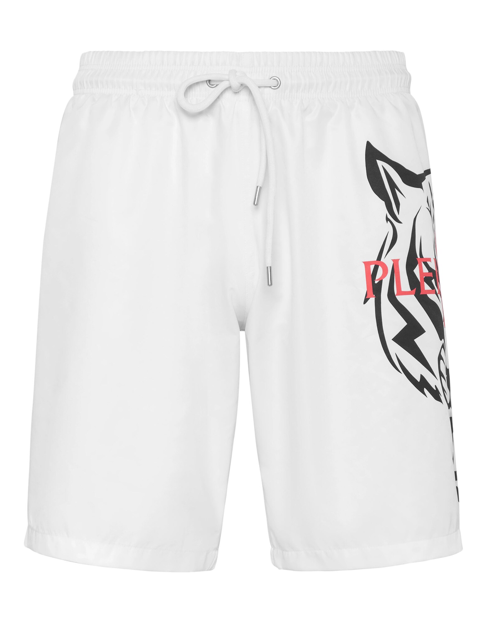 Plein Sport Bermudas 'Tiger' rojo claro / negro / blanco – imagen 2