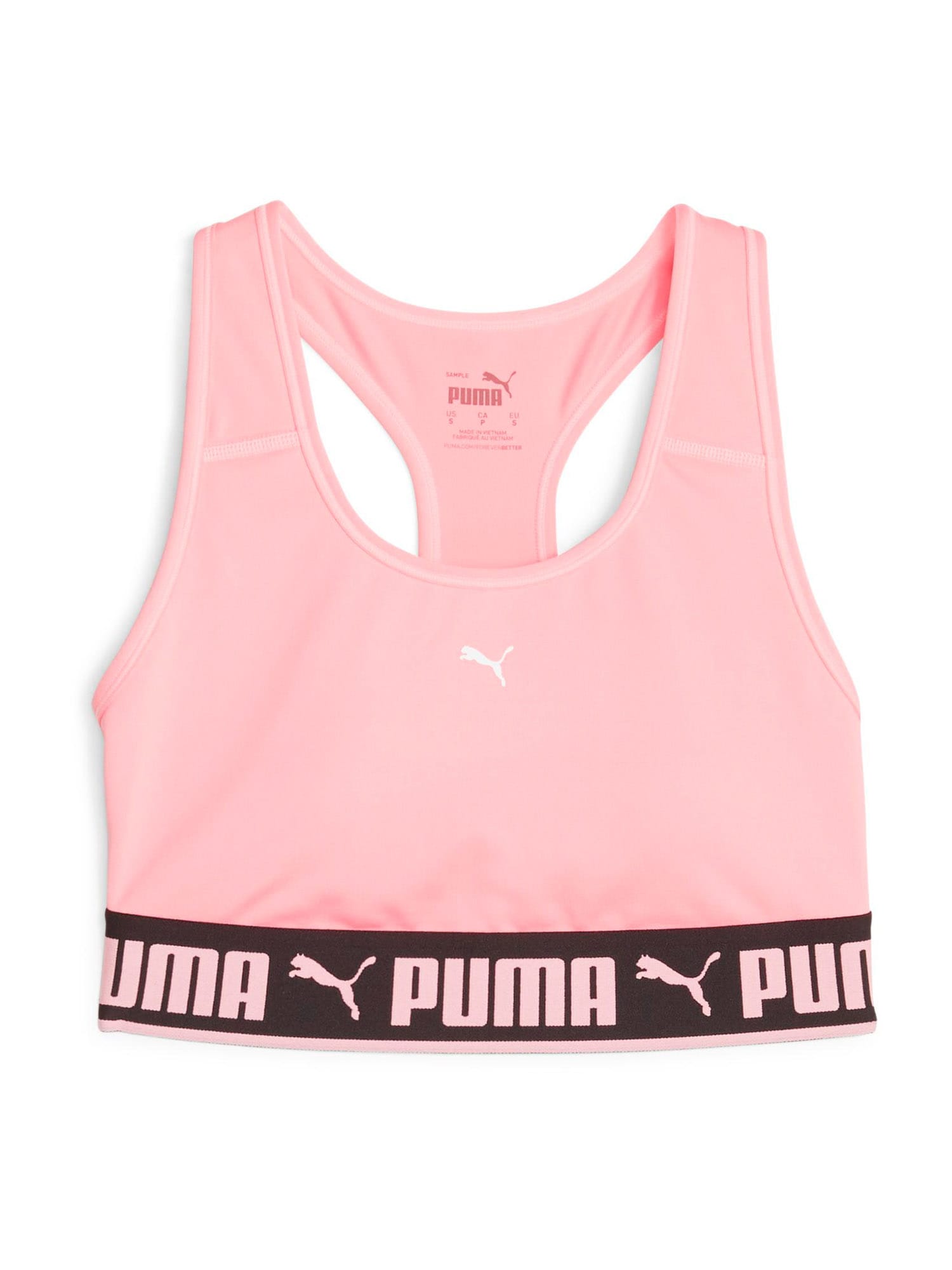 PUMA Sportski grudnjak  roza / crna / bijela