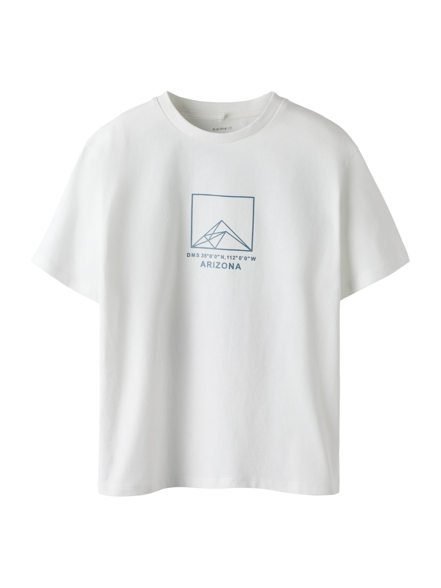 NAME IT Tricou 'NKMNADIR'  albastru / albastru deschis / galben / lila / alb