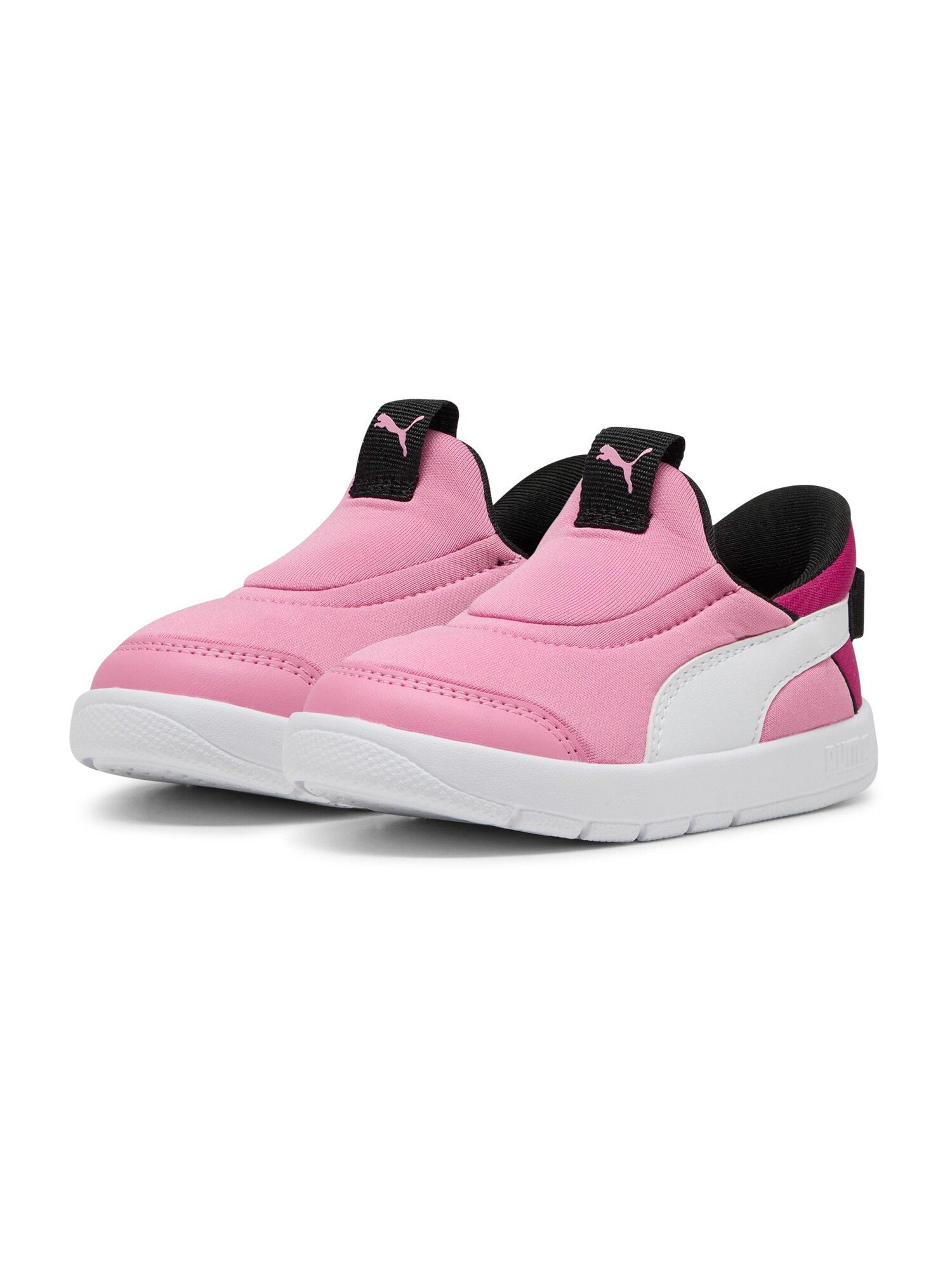 PUMA Tenisky 'Courtflex v3'  svetlofialová / čierna / biela