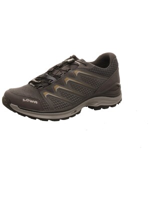 LOWA Zapatos con cordón 'Schnürschuh Herren Meadow GTX Lo SL Men Kunststoff (Synthetik) in grau'  gris