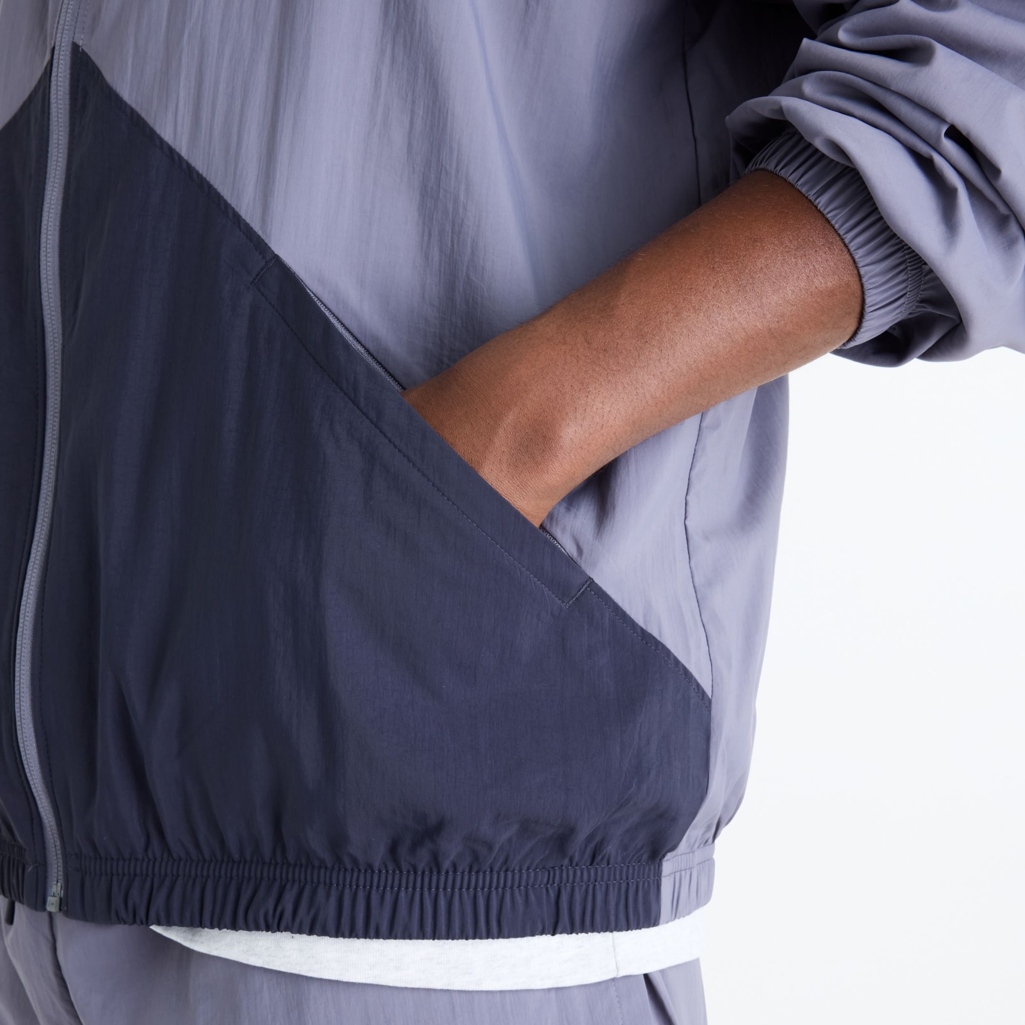 New balance Chaqueta de chándal 'Sport Legacy Jacket'  gris / gris oscuro – imagen 4