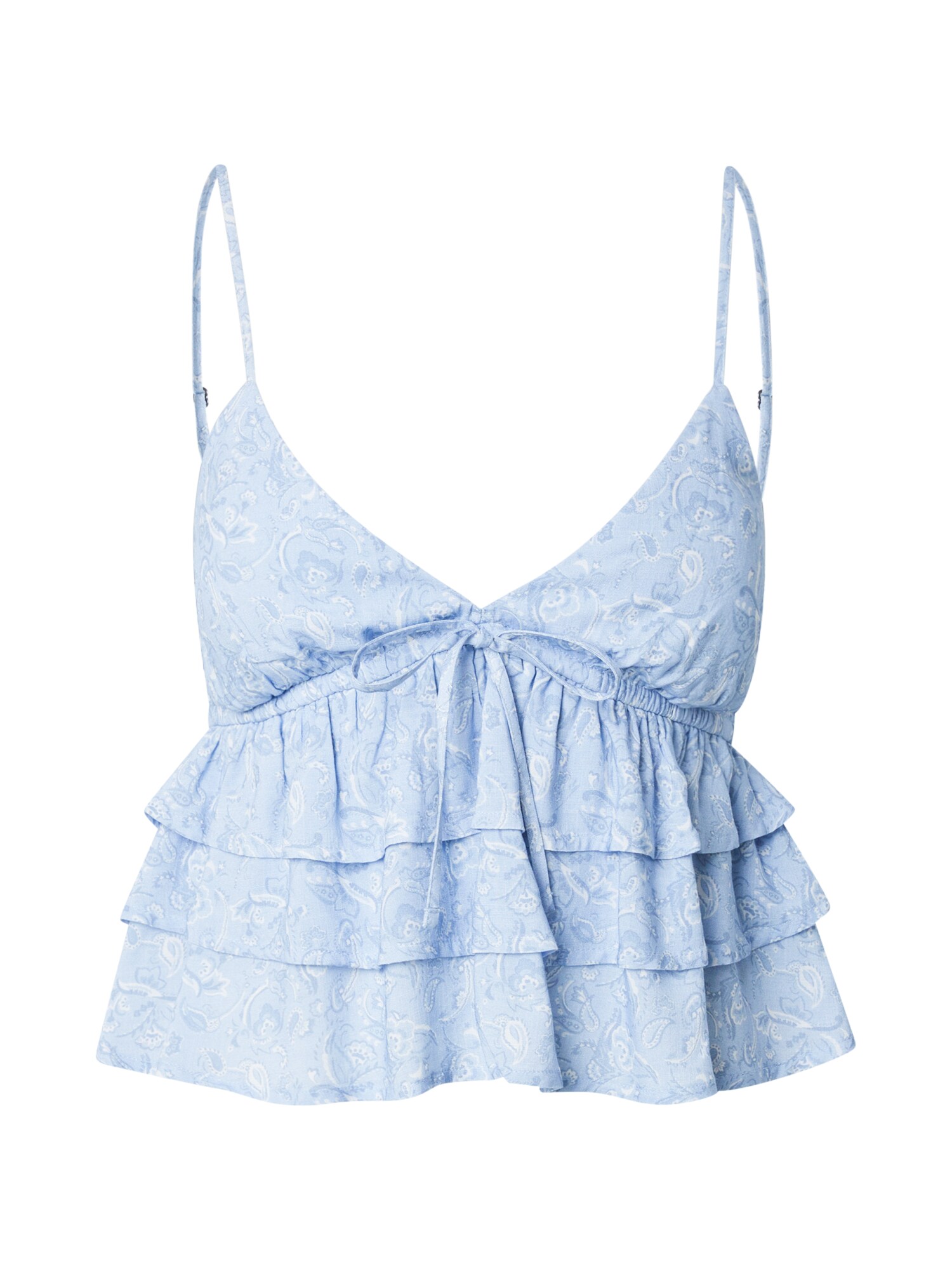 HOLLISTER Top  galambkék / világoskék akciós termékkép 1