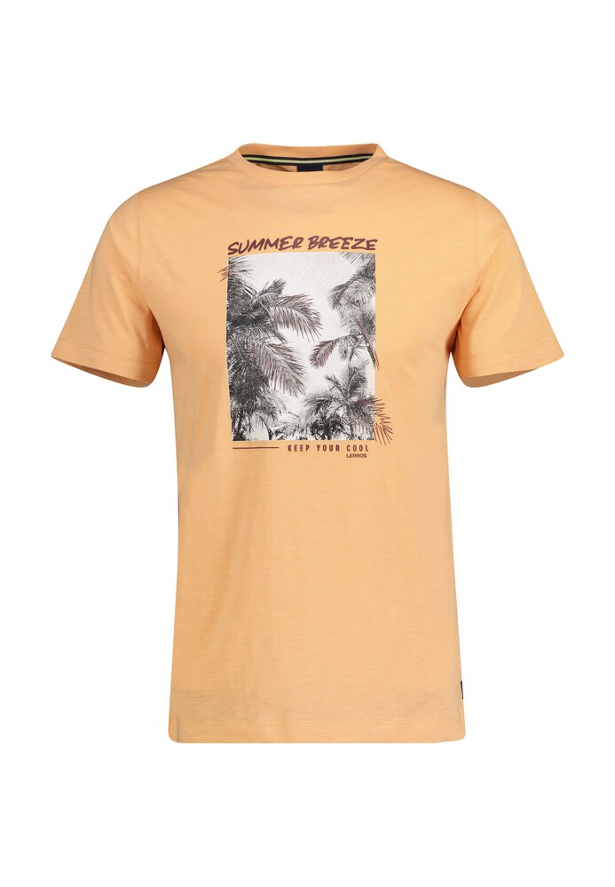 LERROS T-Shirt Herren Größe M mischfarben / pfirsich