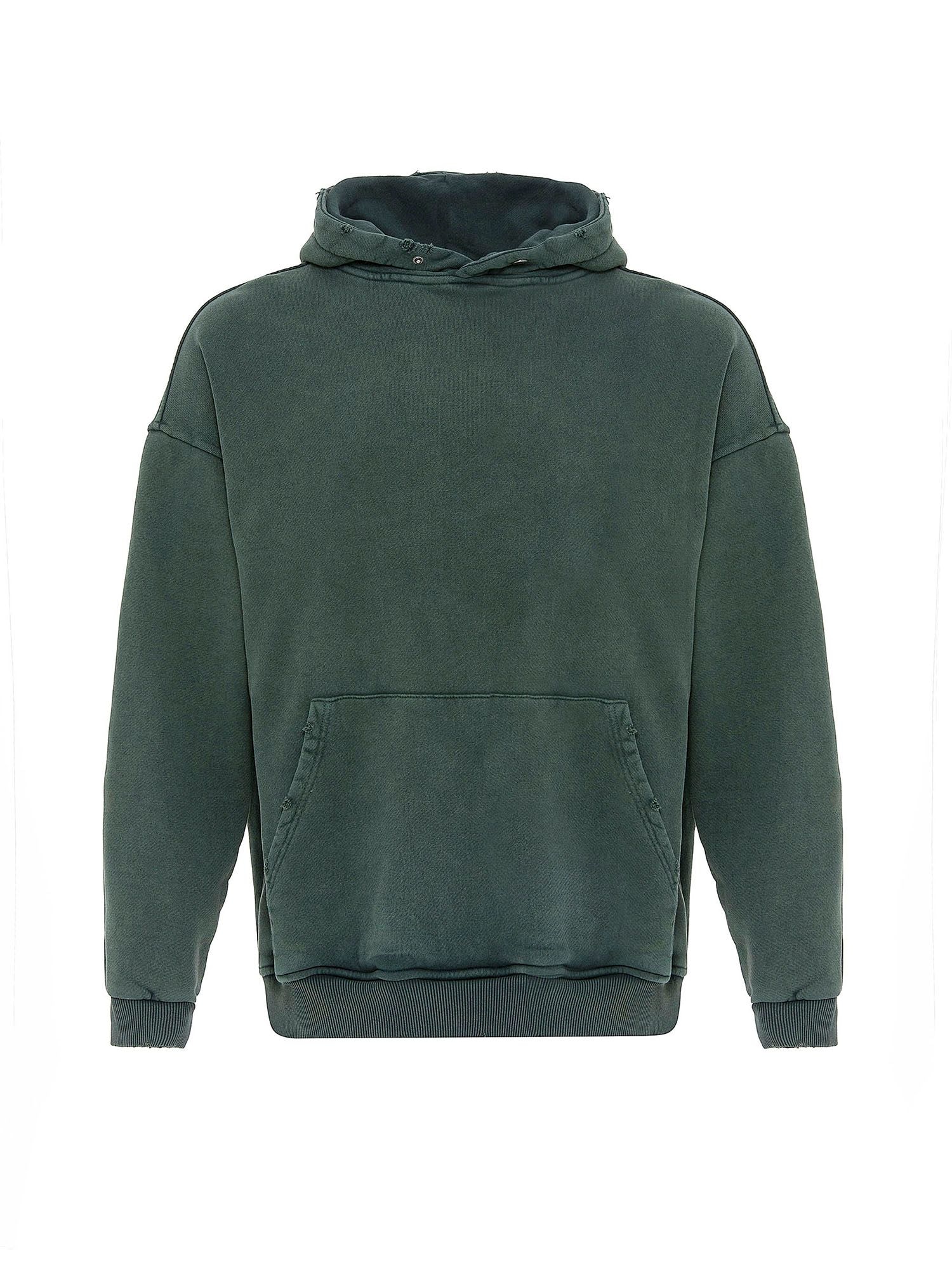 Dandalo Bluză de molton  verde jad
