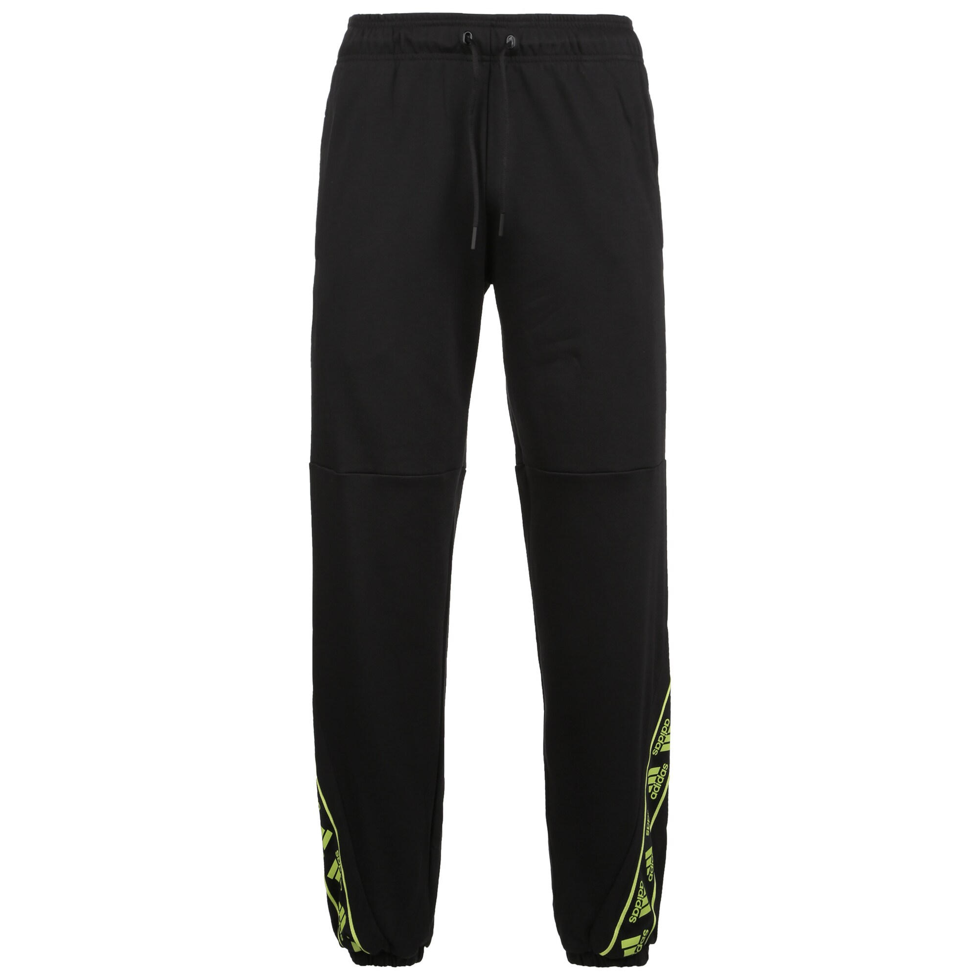 ADIDAS PERFORMANCE Pantaloni sport  verde deschis / negru