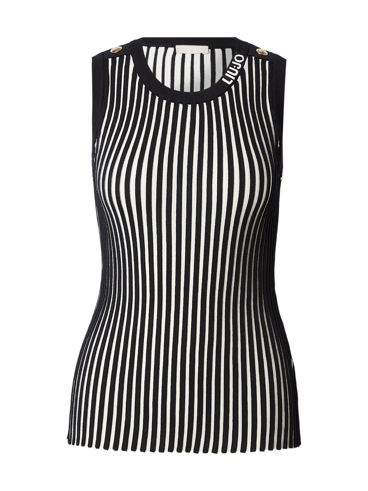 Liu Jo Pulover  negru / alb