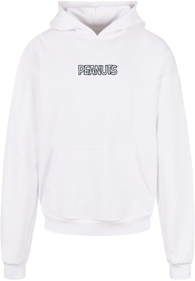 Merchcode Sweatshirt ‘Peanuts – Charlie’ Lichtgeel / Oranje / Zwart / Wit