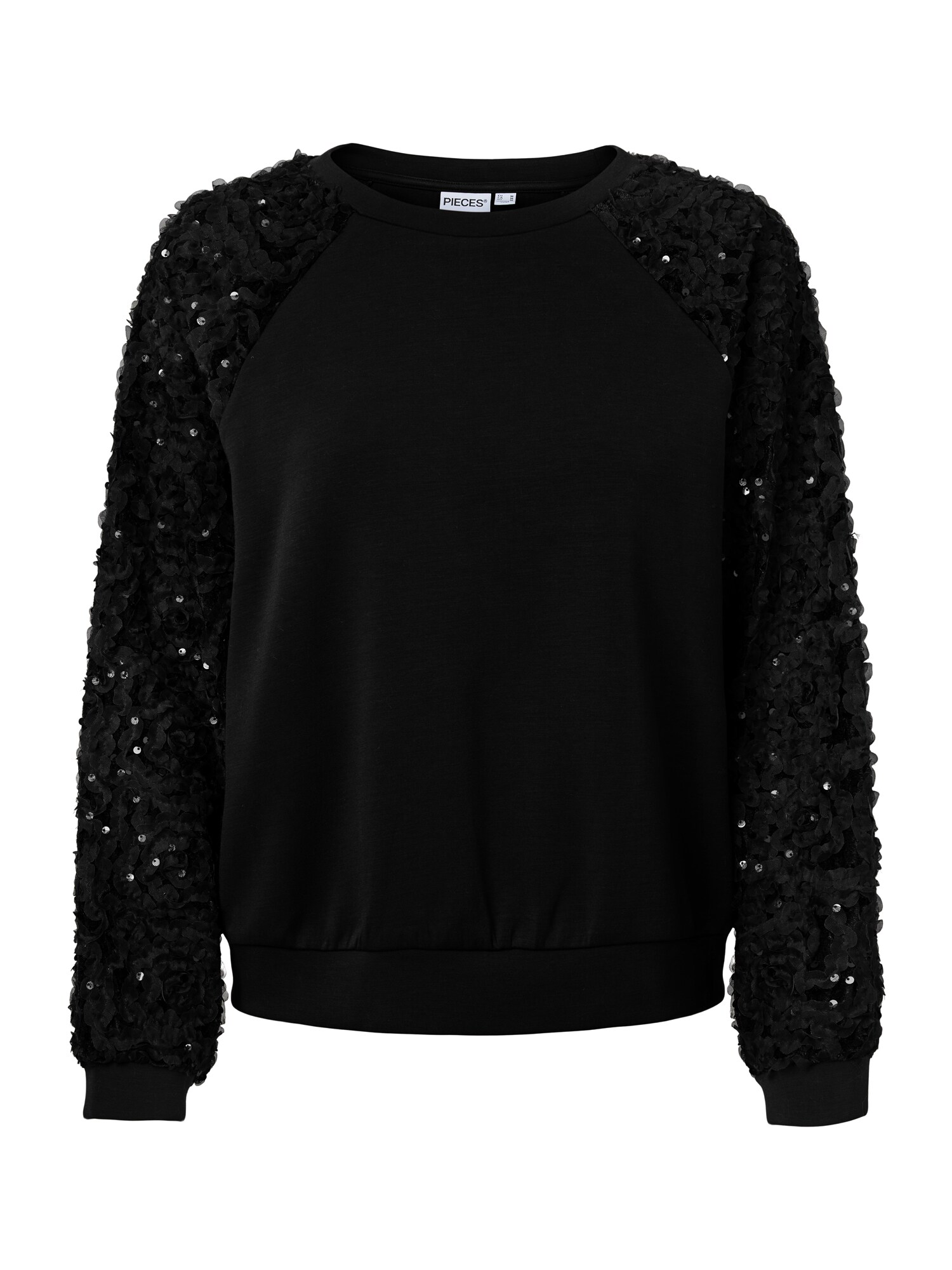 PIECES Bluză de molton PCERIN negru