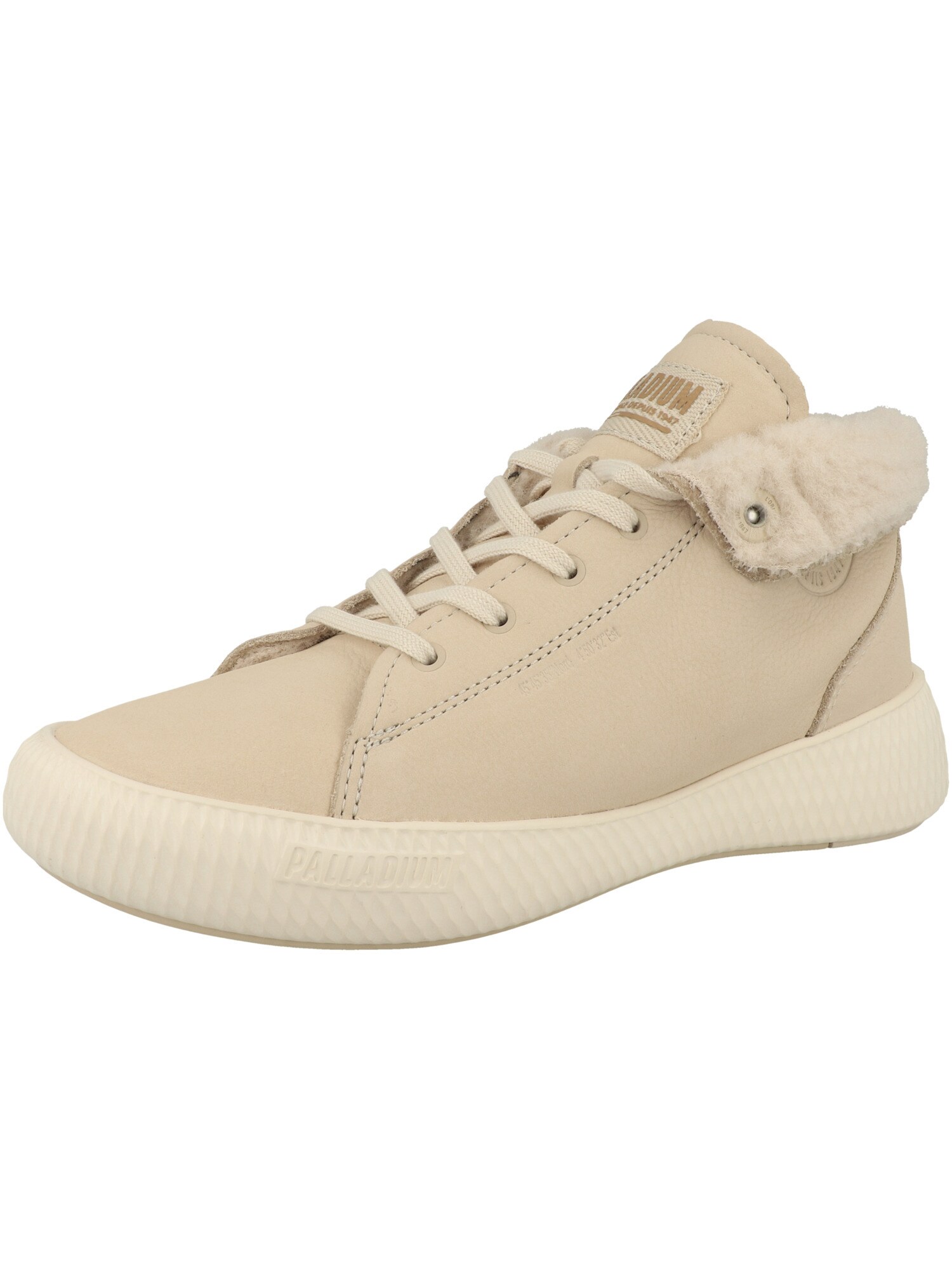 Palladium Zapatillas deportivas altas  beige – imagen 4