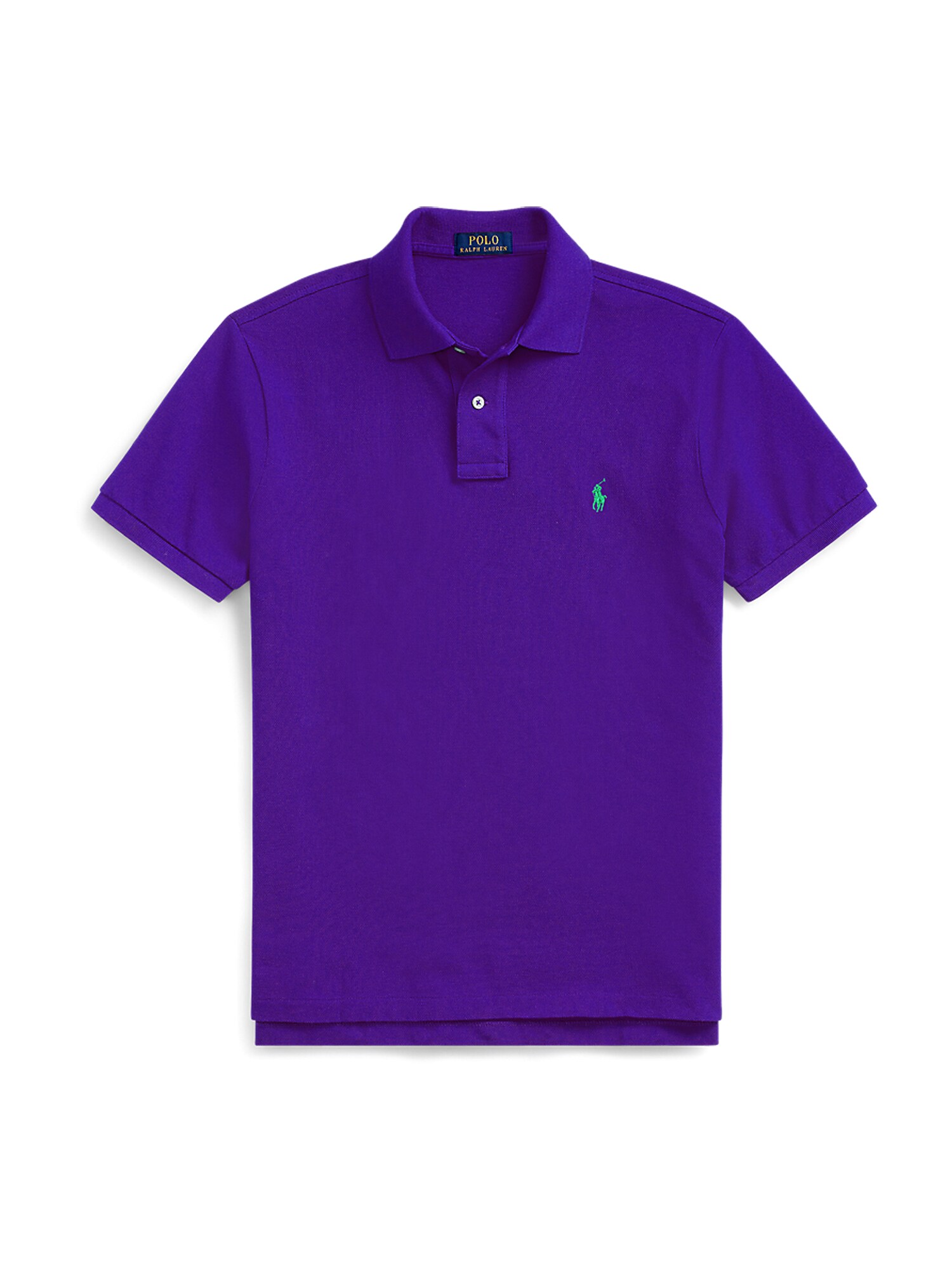 Polo Ralph Lauren Tričko 'SSKCSLIM1-SHORT SLEEVE-KNIT' fialová