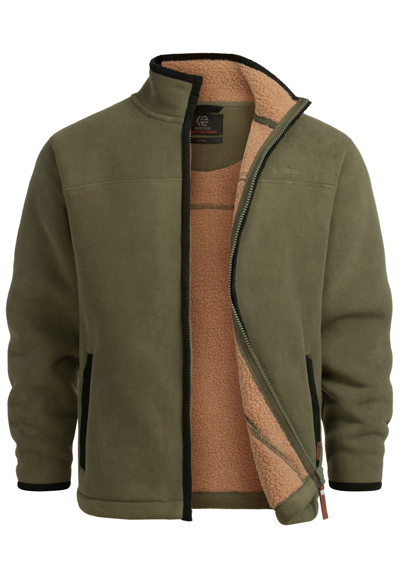 Thumbnail - INDICODE JEANS Fleecejacke Emilos