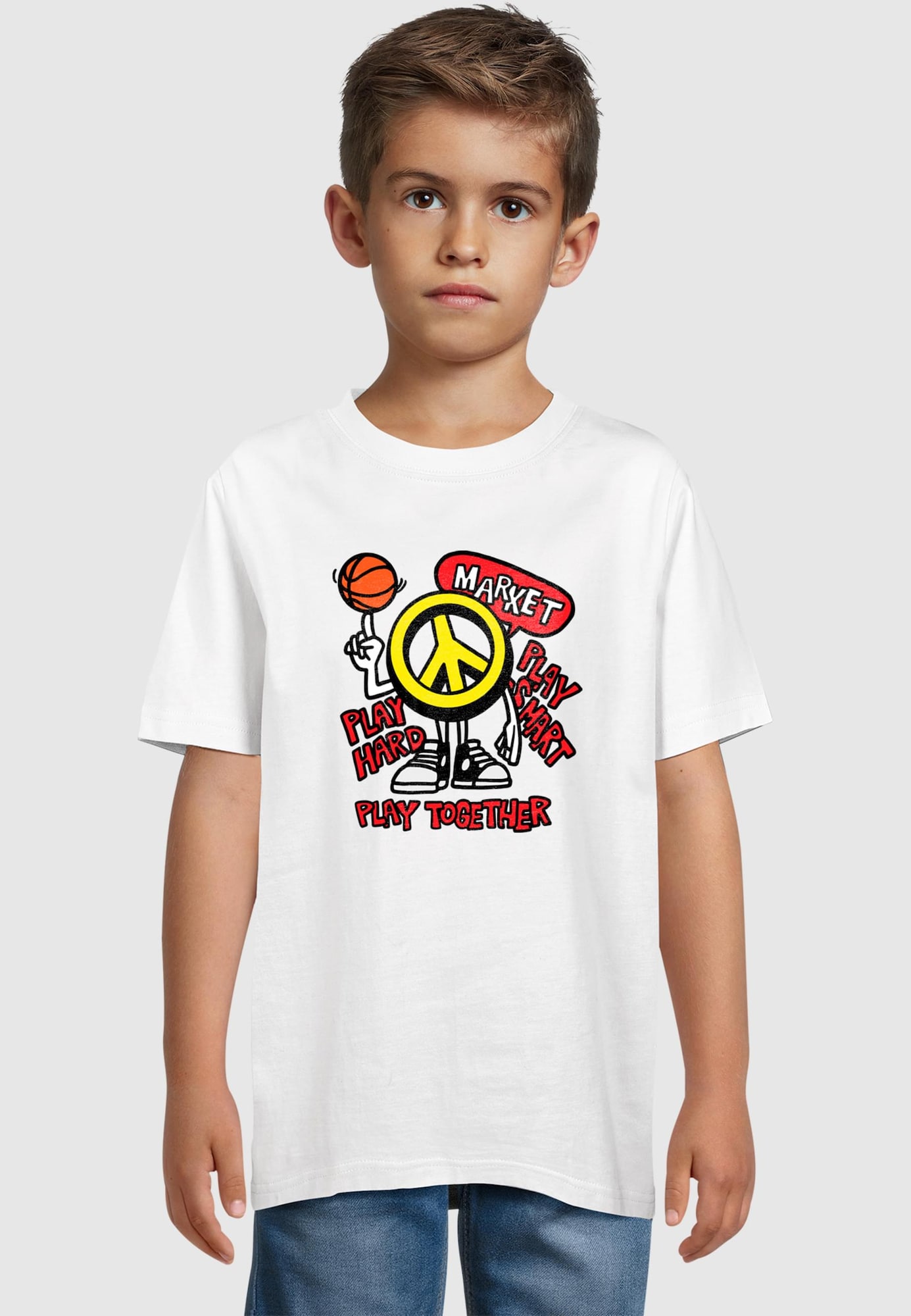 Thumbnail - MARKET T-Shirt Peace On The Court