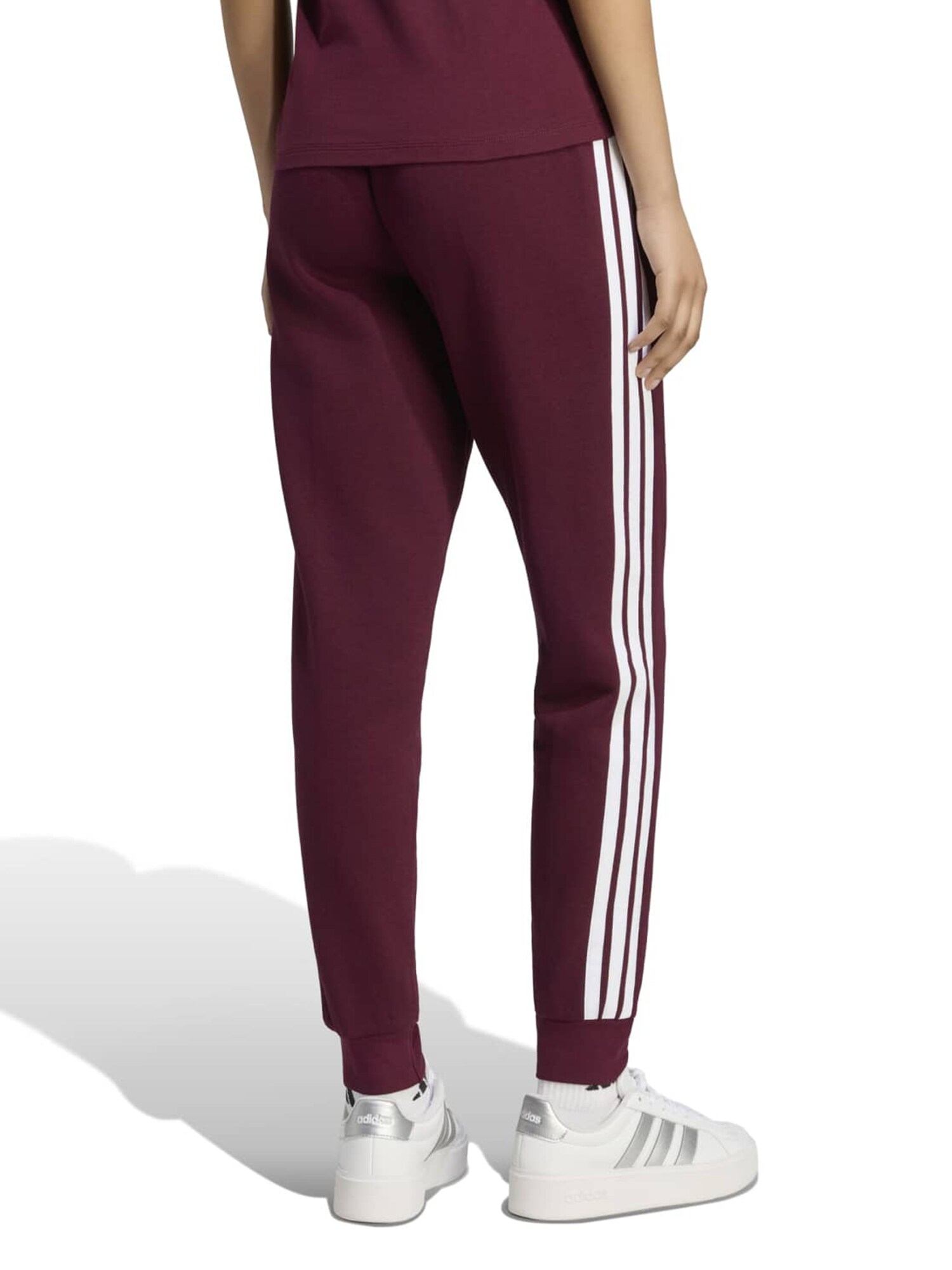 Adidas Joggers Essentials 3 Stripes Fleece Slim – imagen 3