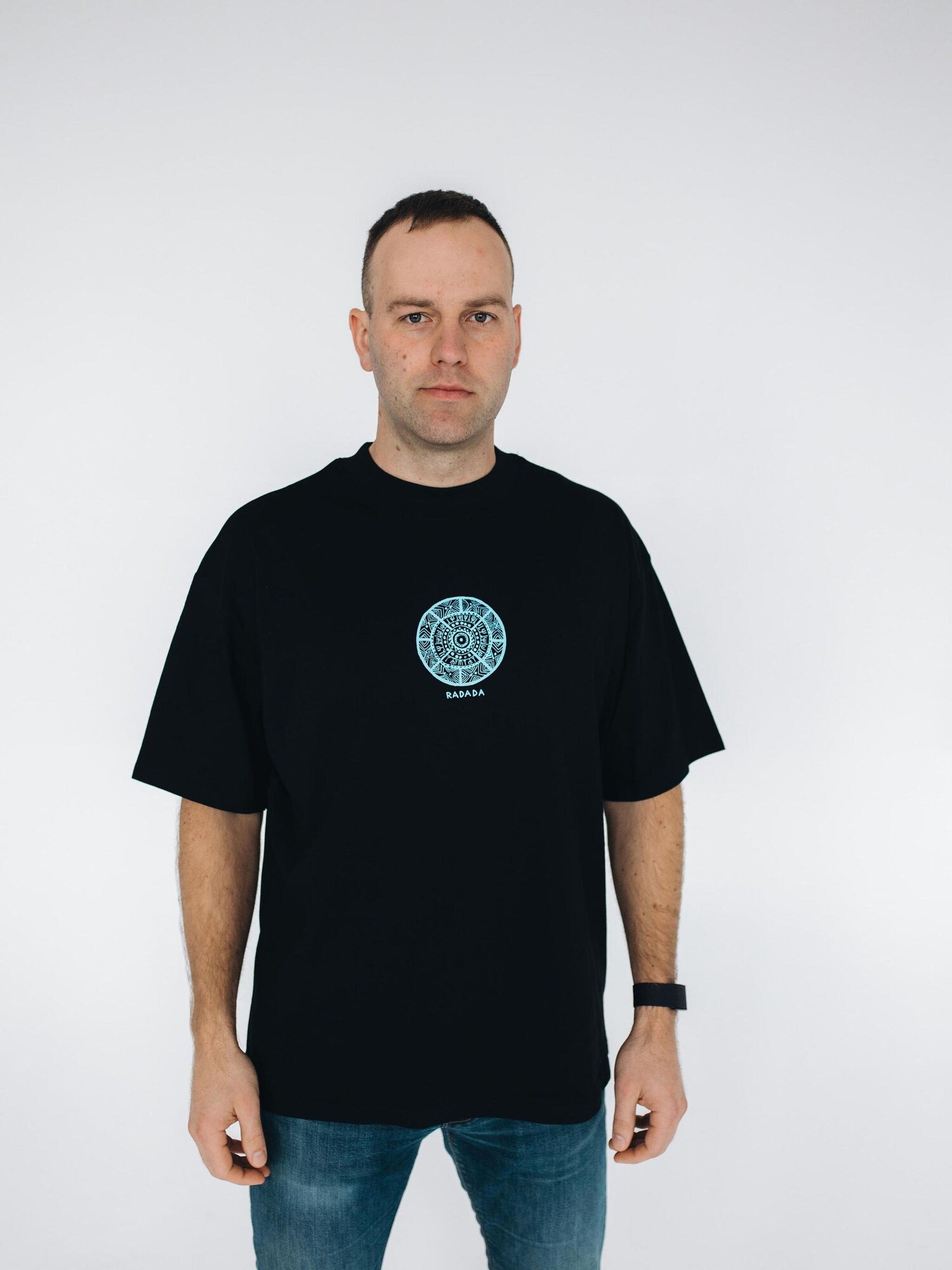 RADADA Camiseta 'VIKING'  negro