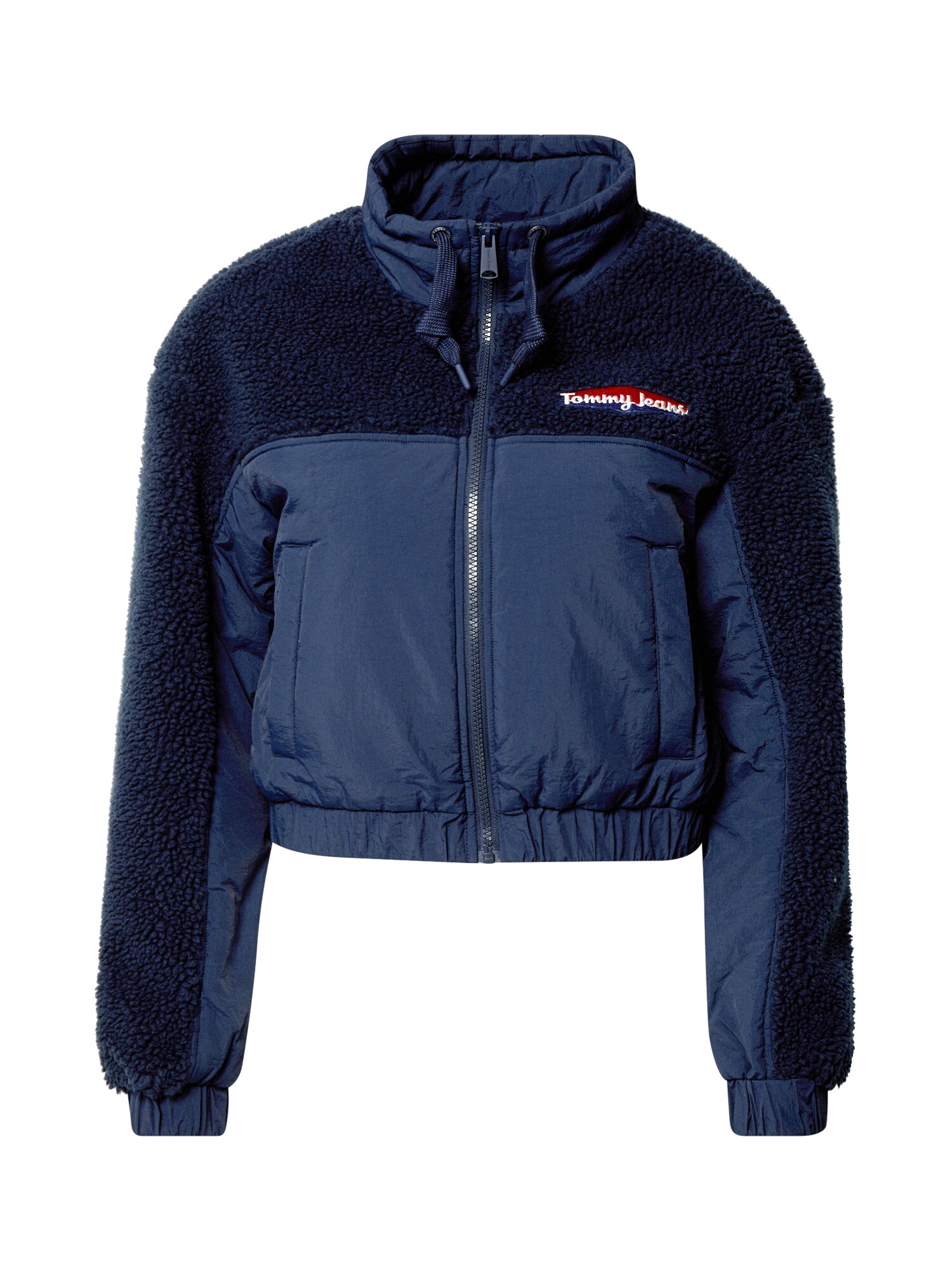 Tommy Jeans Demisezoninė striukė  tamsiai mėlyna