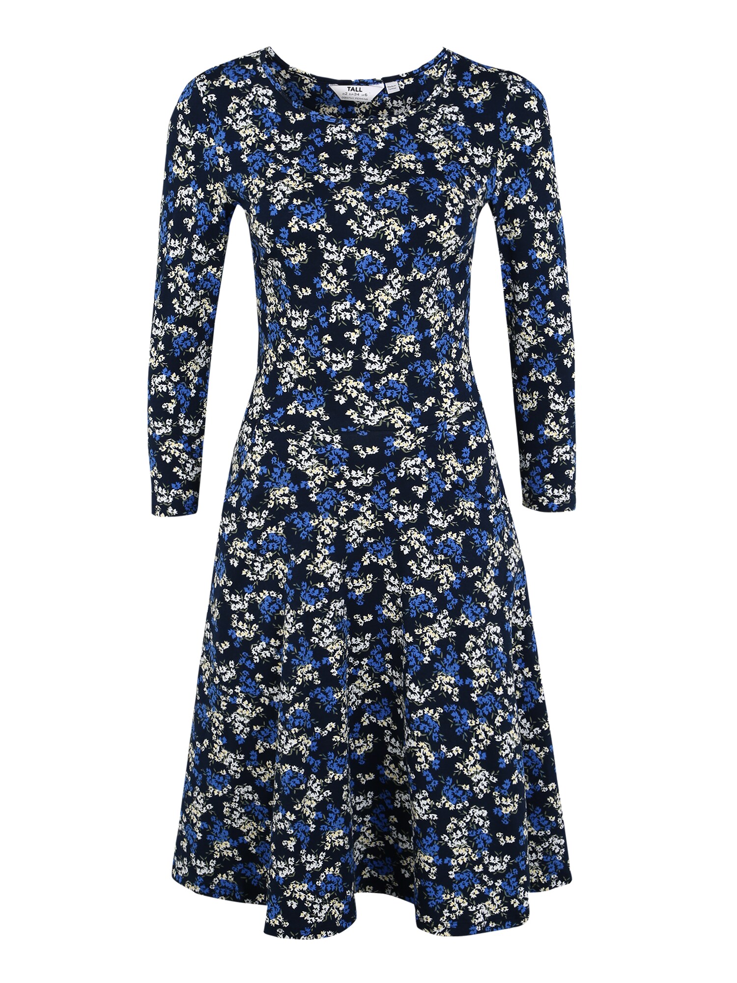 Dorothy Perkins (Tall) Suknelė  tamsiai mėlyna / mėlyna / alyvuogių spalva / balta / šviesiai geltona