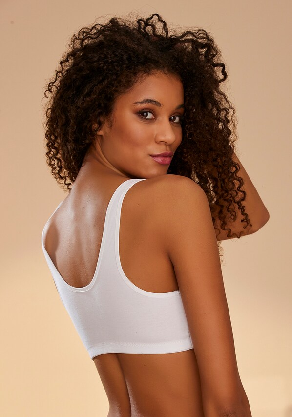 PETITE FLEUR, Szoptatós melltartók, bézs & fehér, 3 kép a 3 közül