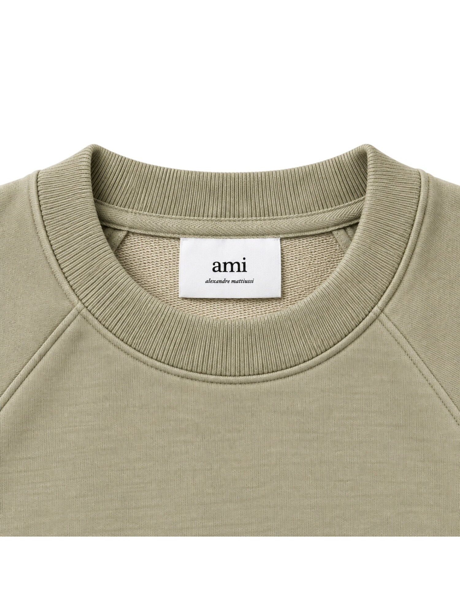 Ami Sudadera 'Ami Sweatshirt Herren beige'  caqui – imagen 4