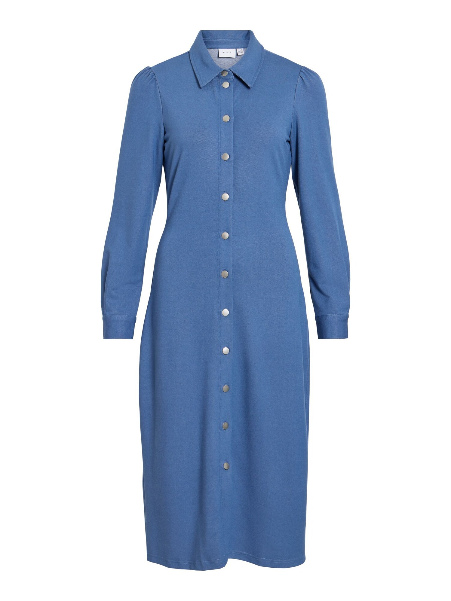 VILA Vestido camisero 'VIChania'  genciana