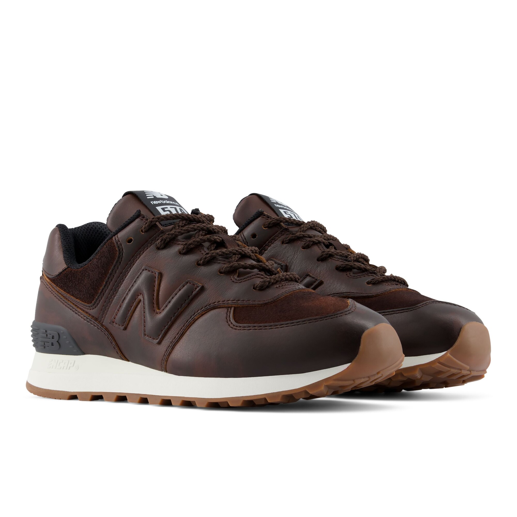 New balance Zapatillas deportivas bajas '574' marrón / marrón oscuro – imagen 2