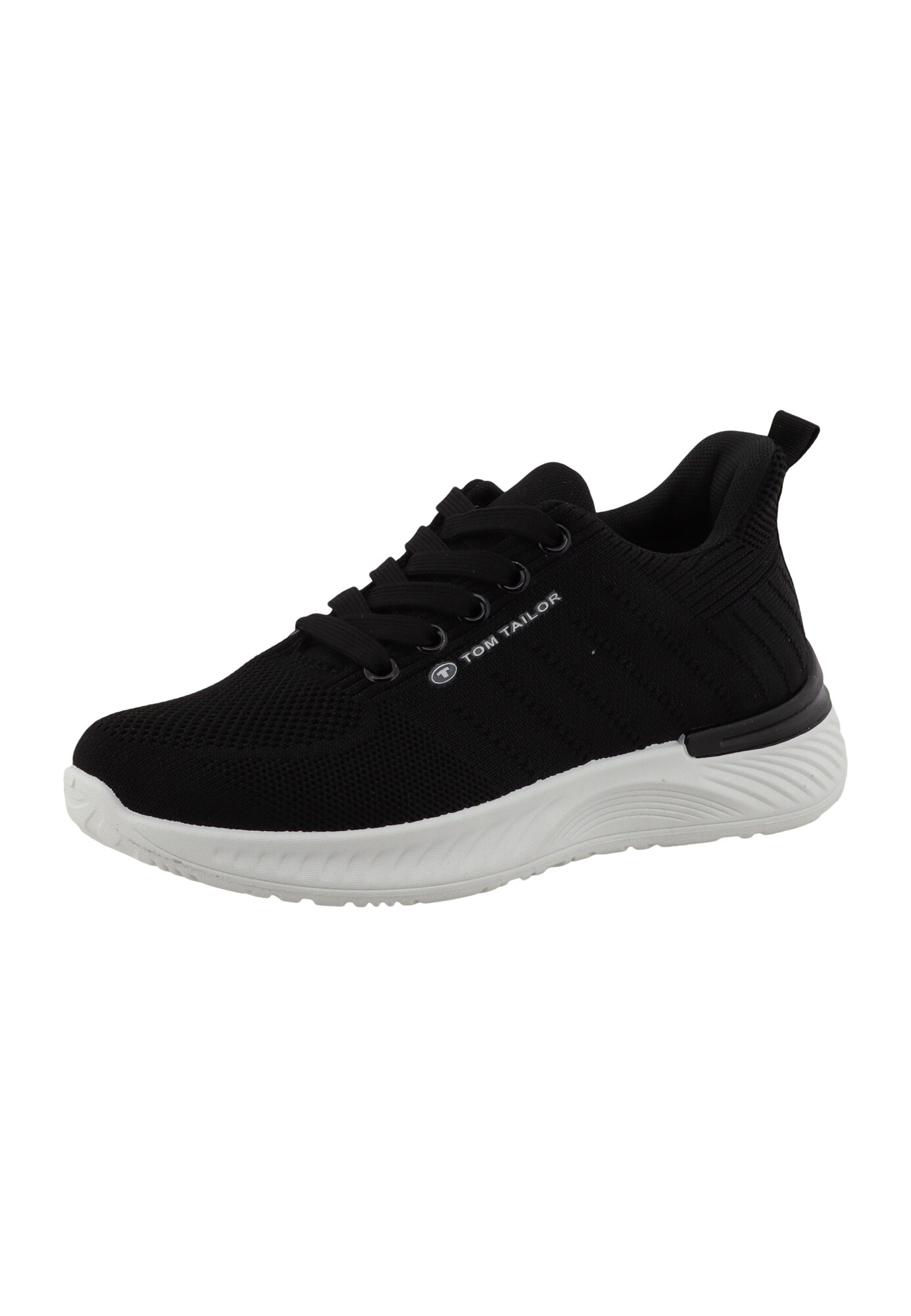 TOM TAILOR Zapatillas deportivas bajas  negro