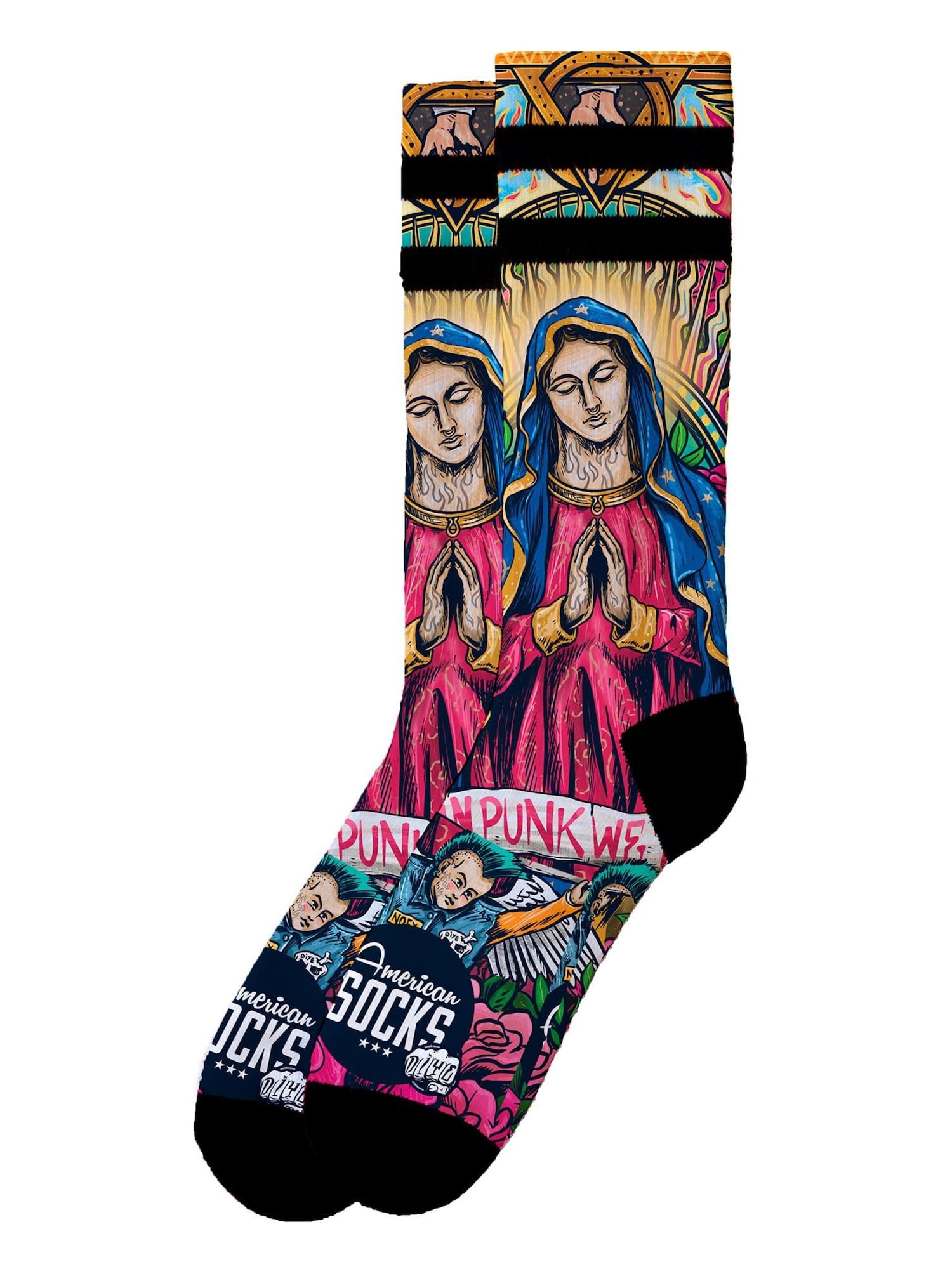American Socks Calcetines 'Guadalupe'  blanco