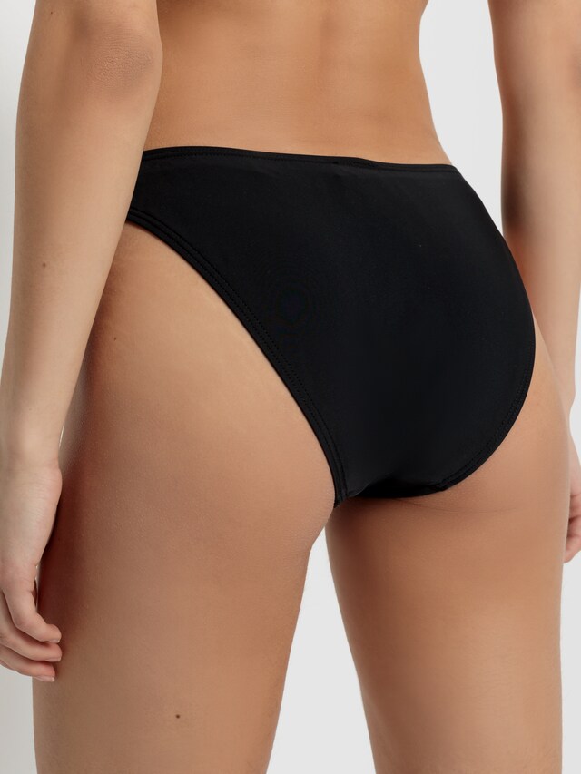 LSCN by LASCANA, Bikini nadrágok 'Gina', fekete, 3 kép a 5 közül
