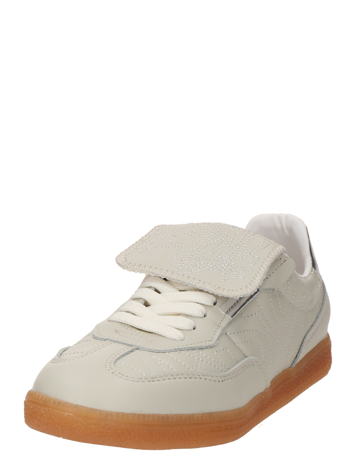 STEVE MADDEN Sneaker low Eforma  argintiu / alb murdar