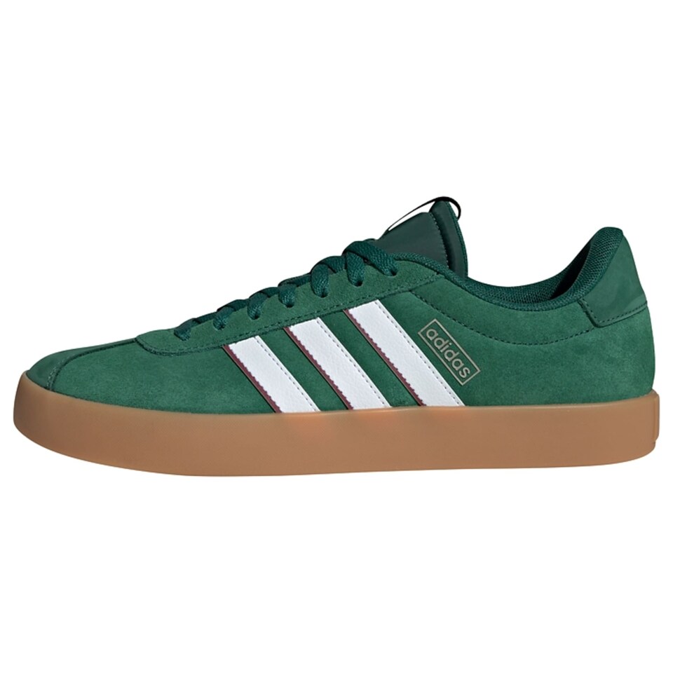 Låg sneaker 'Court 3.0' gul / mörkgrön