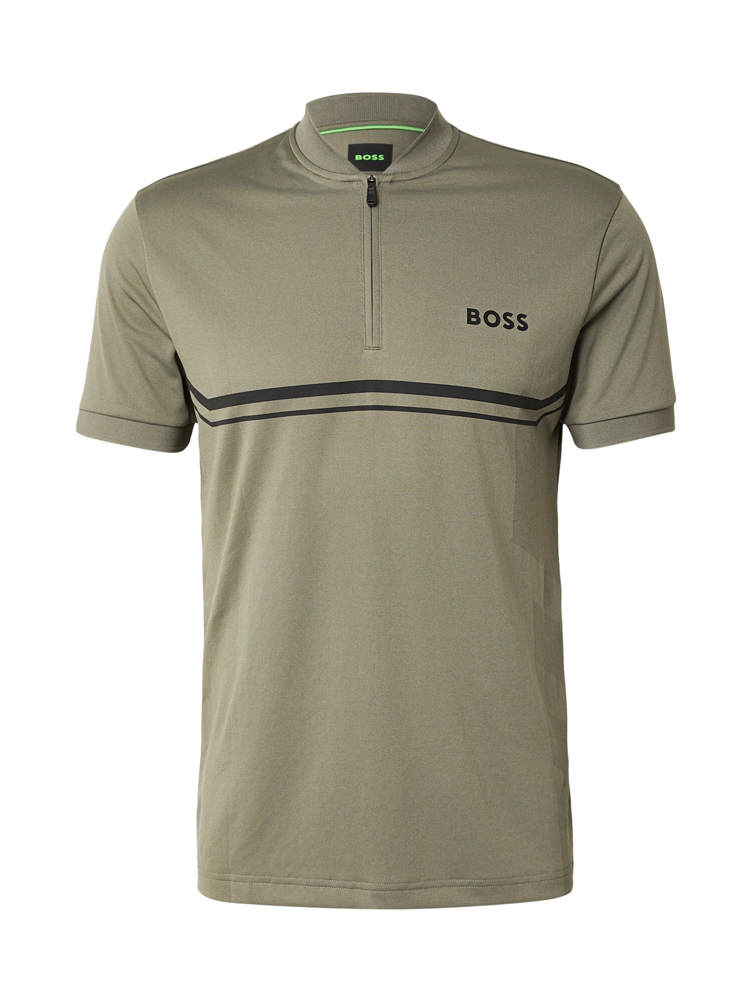 BOSS Tricou funcțional  bej închis / negru amestecat