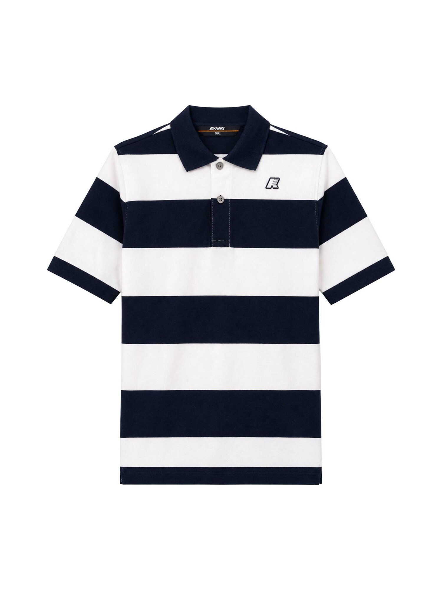 K-Way Camiseta  navy / blanco