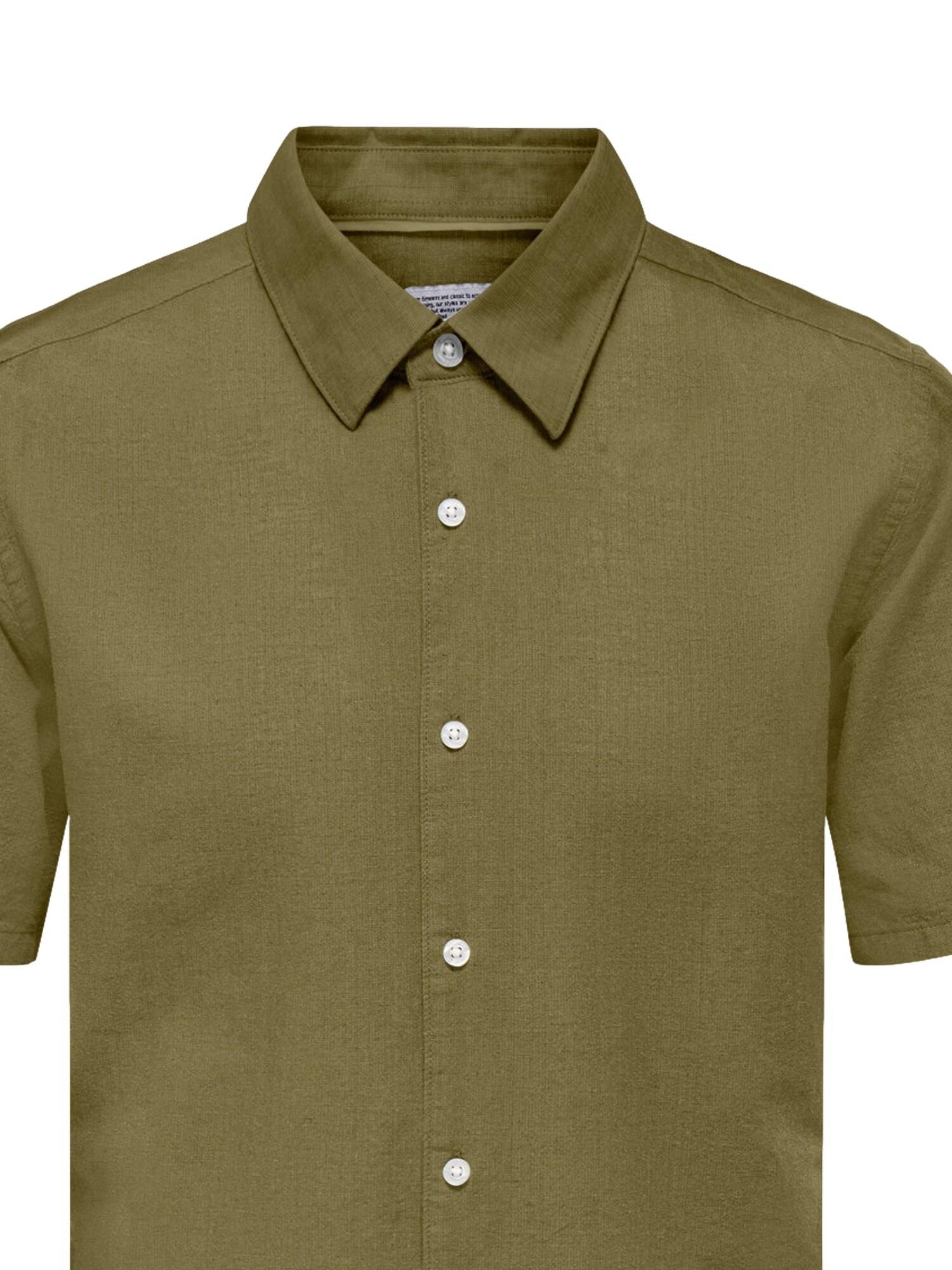 Only & Sons Košeľa 'Cantley'  olivová (obrázok 4)