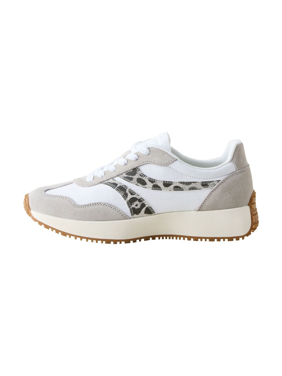 Låg sneaker 'Forever Comfort' ljusgrå / svart