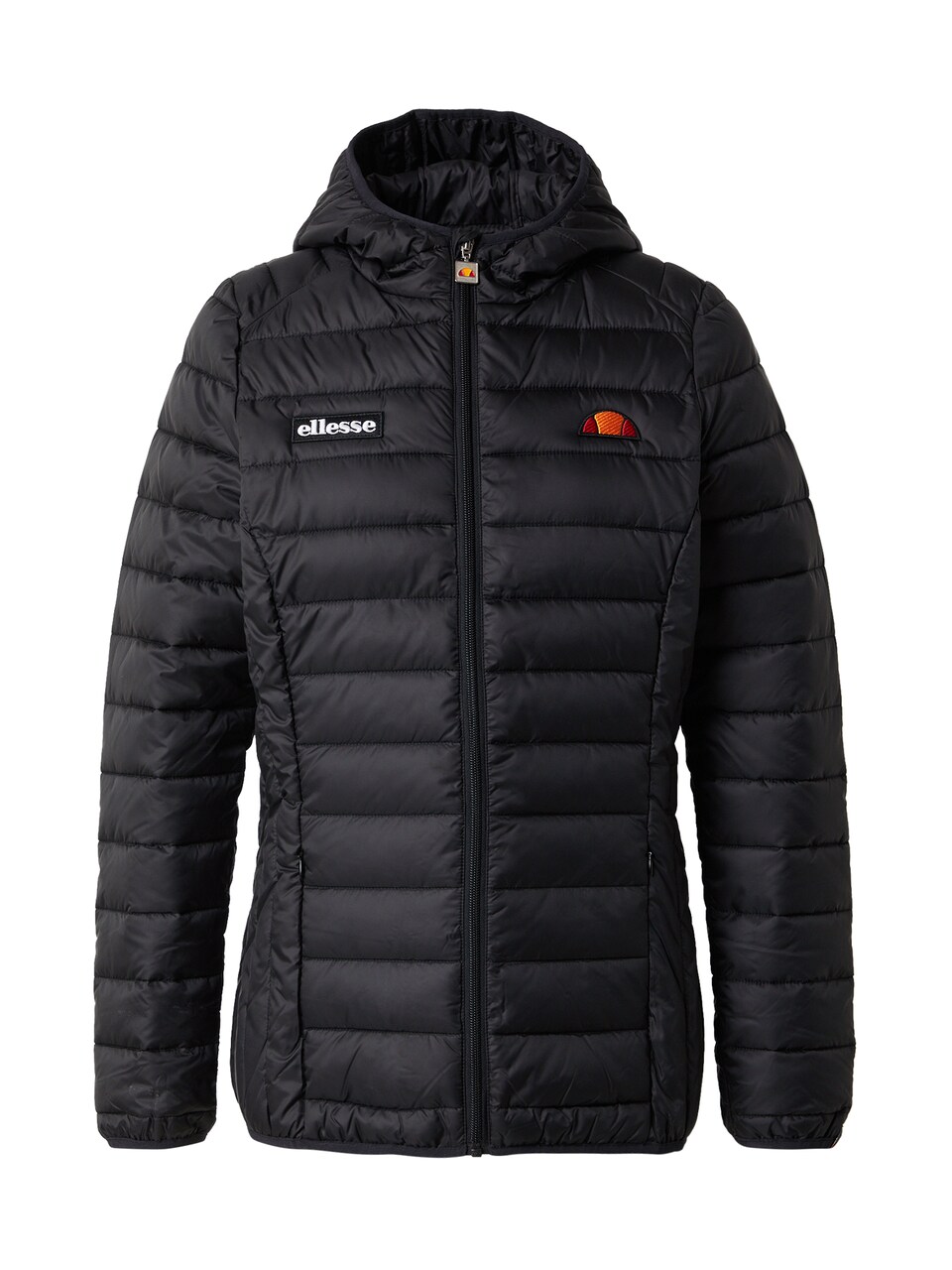 Vinterjacka 'Lompard' orange / röd / svart