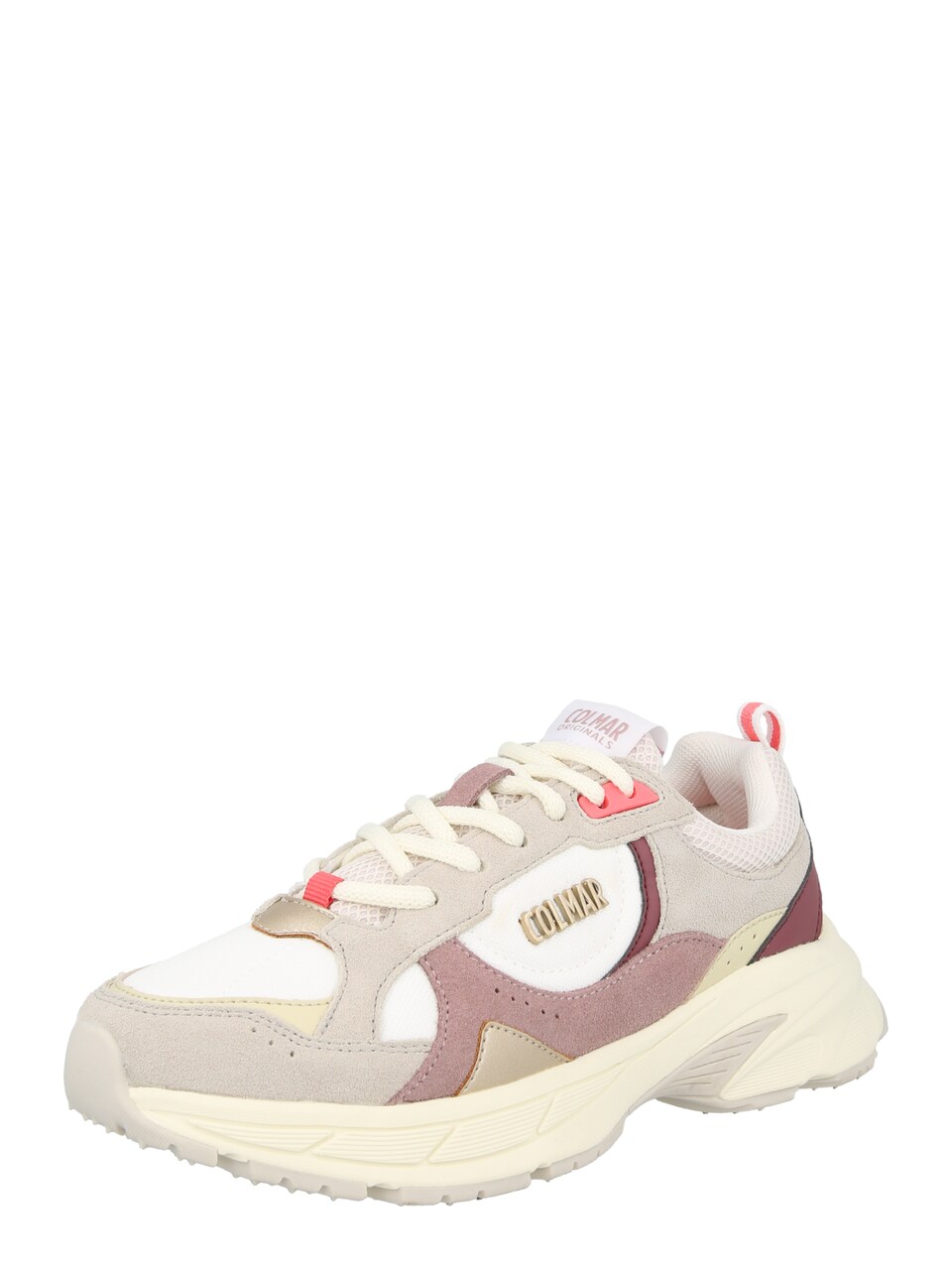 Låg sneaker 'TESS WAY' magenta / pastellrosa