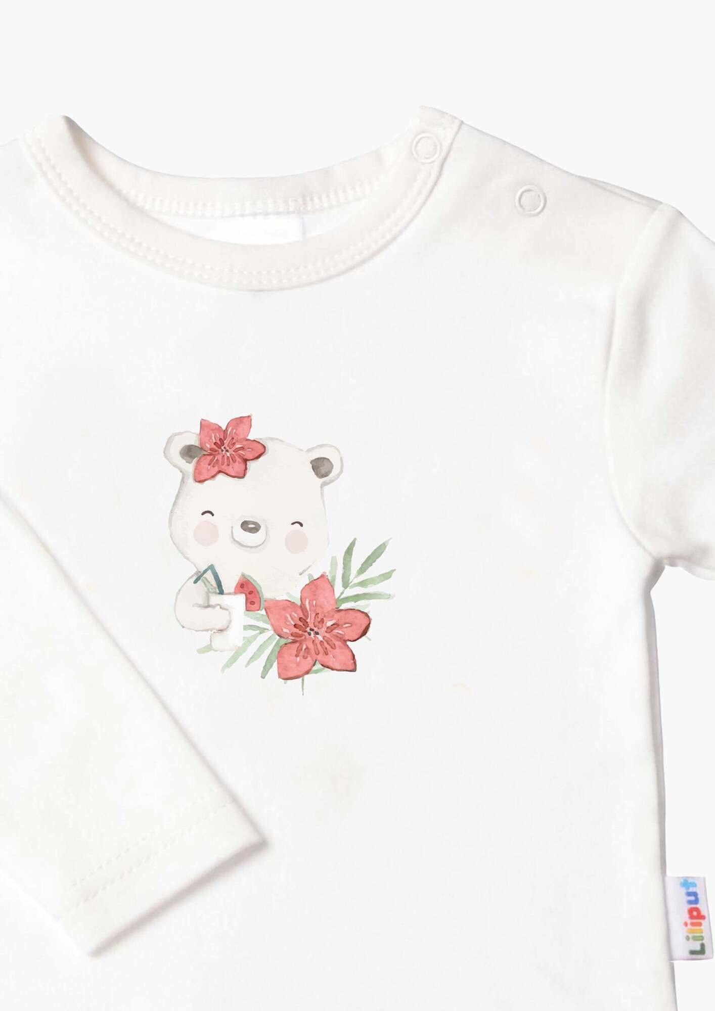 Thumbnail - LILIPUT Langarmshirt mit niedlichem Happy Bear-Print
