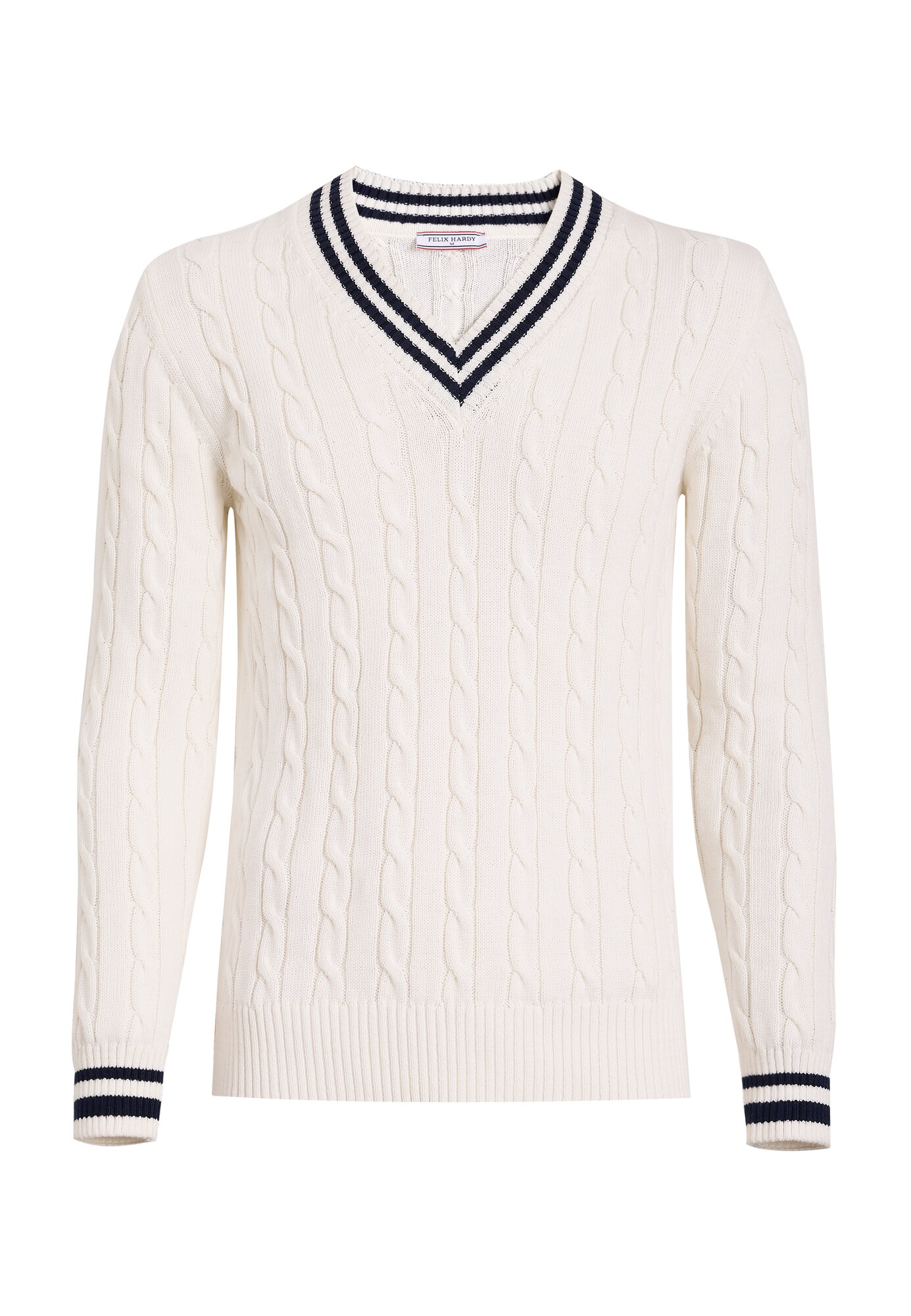 Felix Hardy Pulover  negru / alb