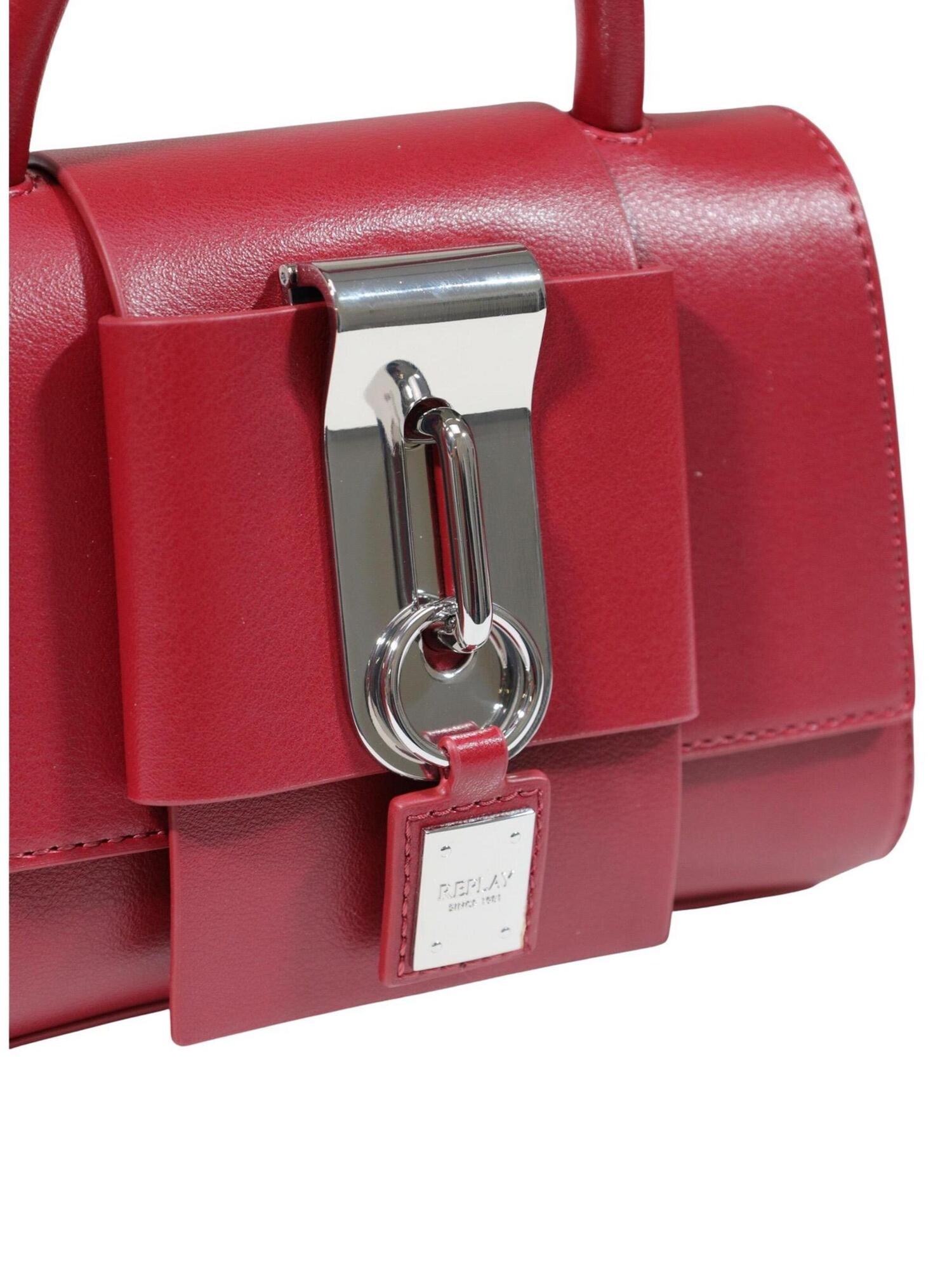 REPLAY Bolso de hombro 'PLAIN SYNTHETIC FW01CO.000.A7243S'  rojo – imagen 3