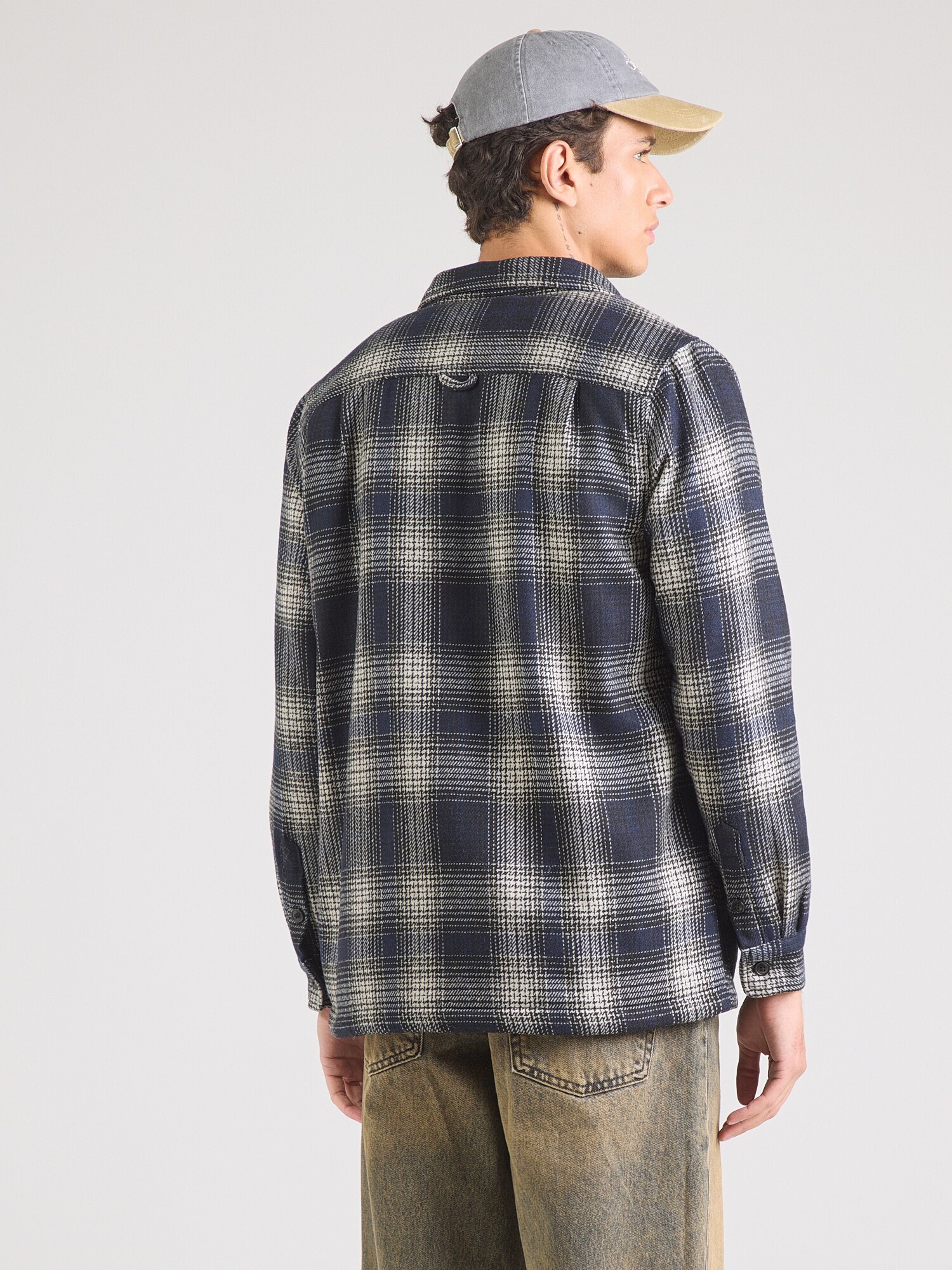 Superdry & Co Prechodná bunda 'Miller' námornícka modrá / pastelovo zelená (obrázok 5)