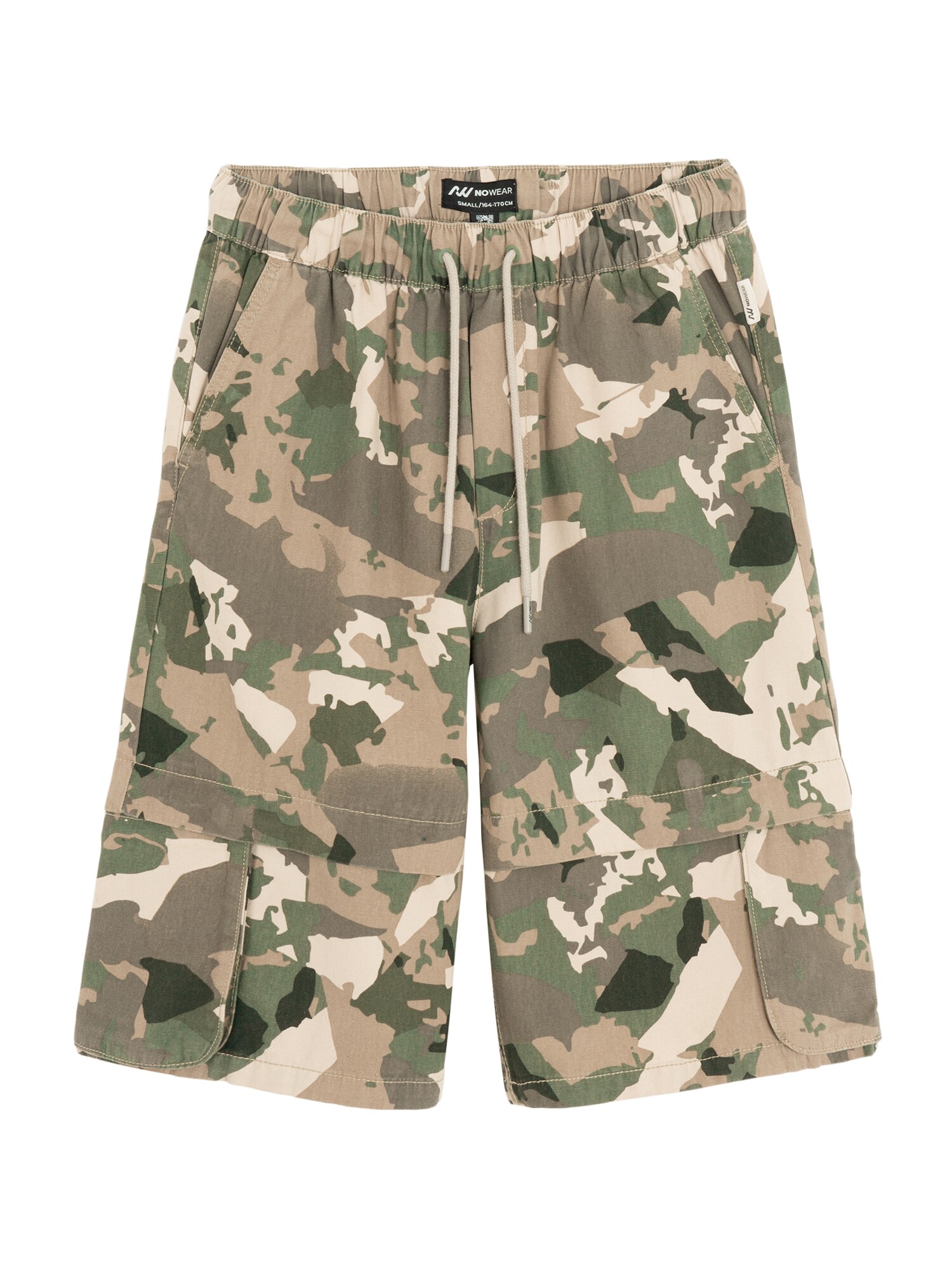 NoWear Pantaloni  nisipiu / bej deschis / verde / verde închis