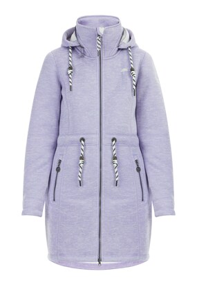 Schmuddelwedda Fleece jas Lavendel / Wit