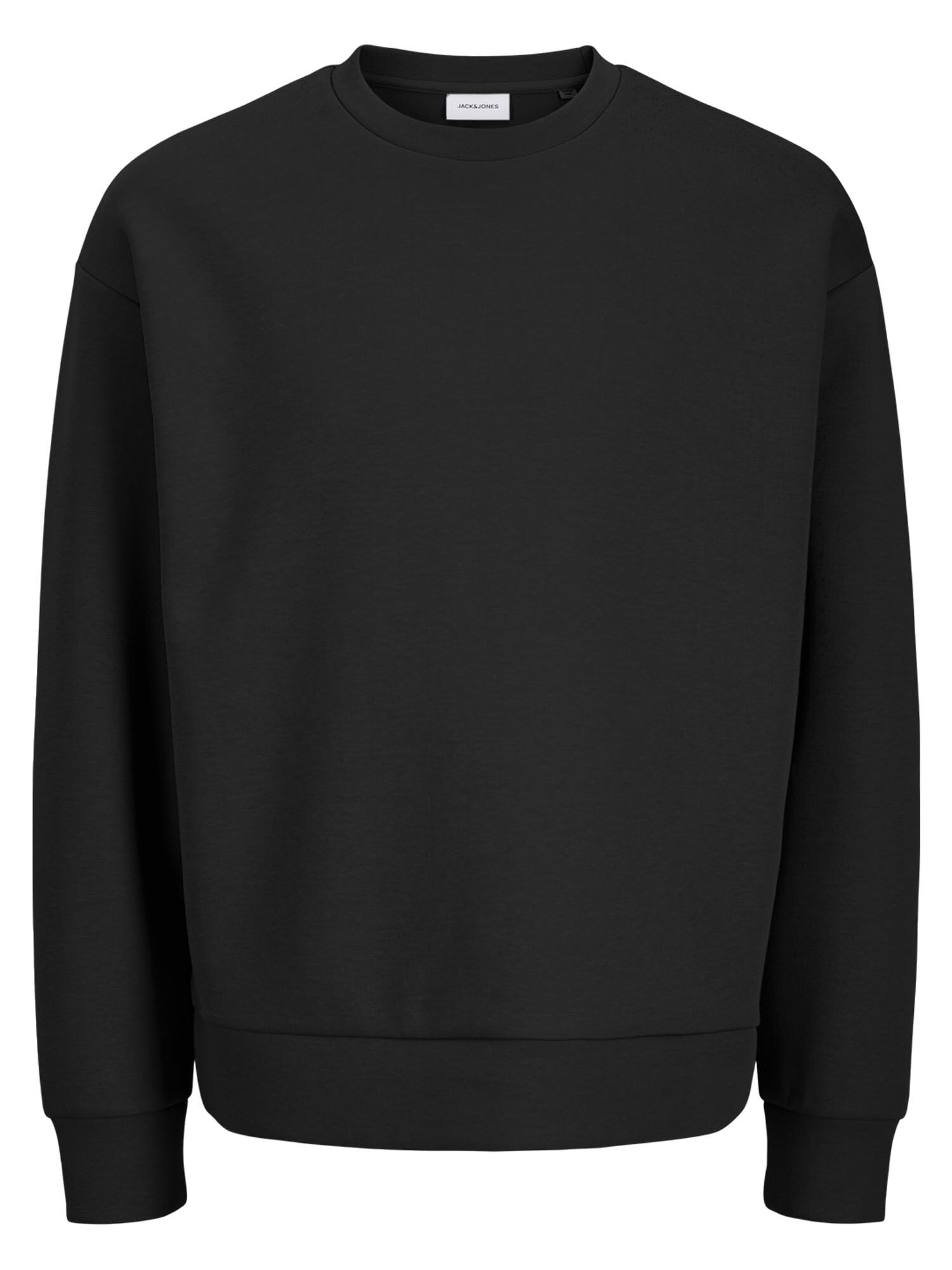 JACK & JONES Bluză de molton JJEBarron negru